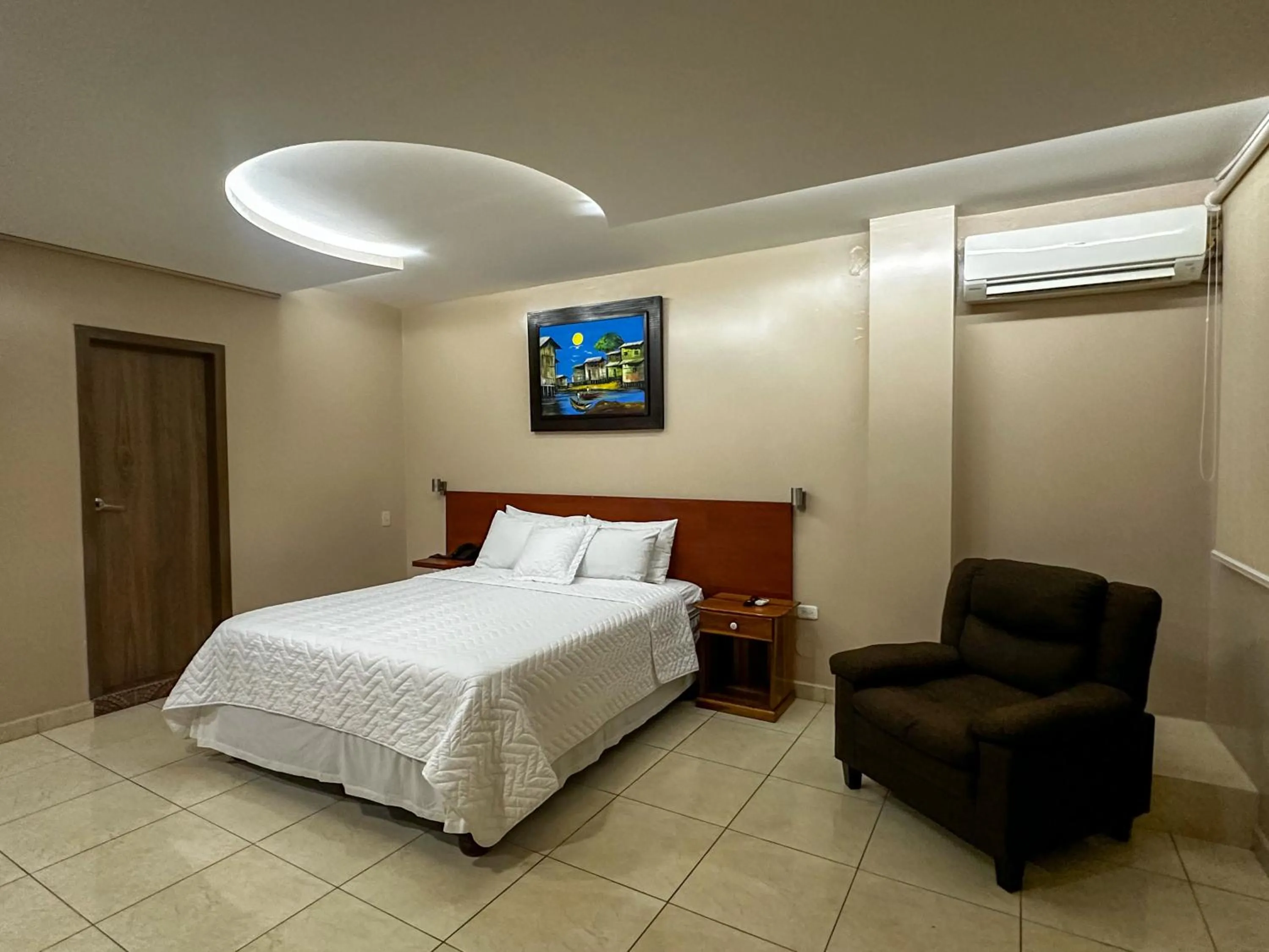 Bed in Hotel Bucaneiro