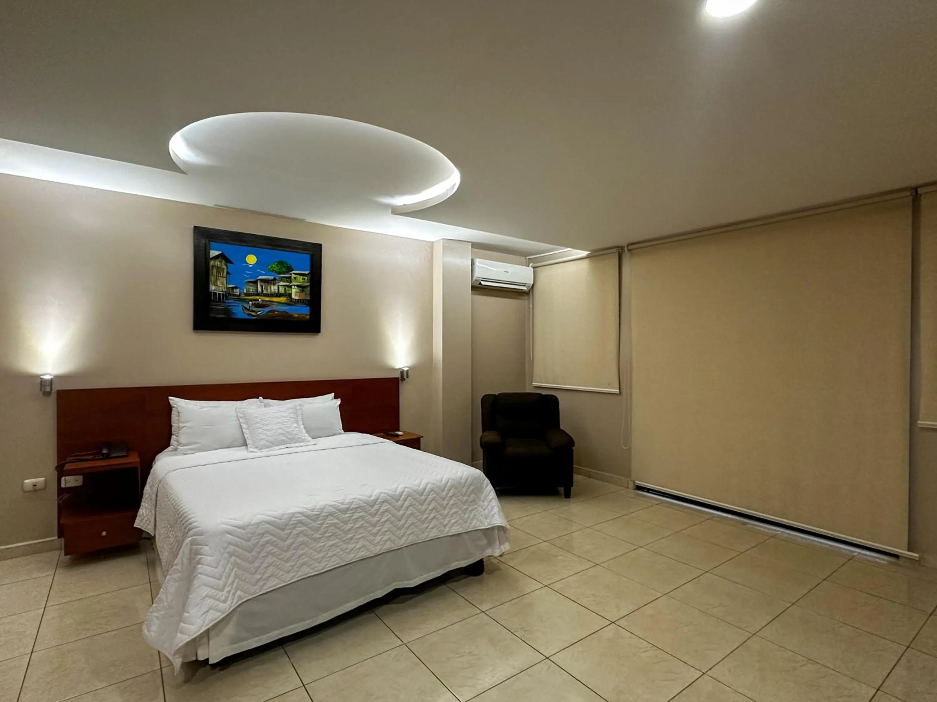 Bed in Hotel Bucaneiro