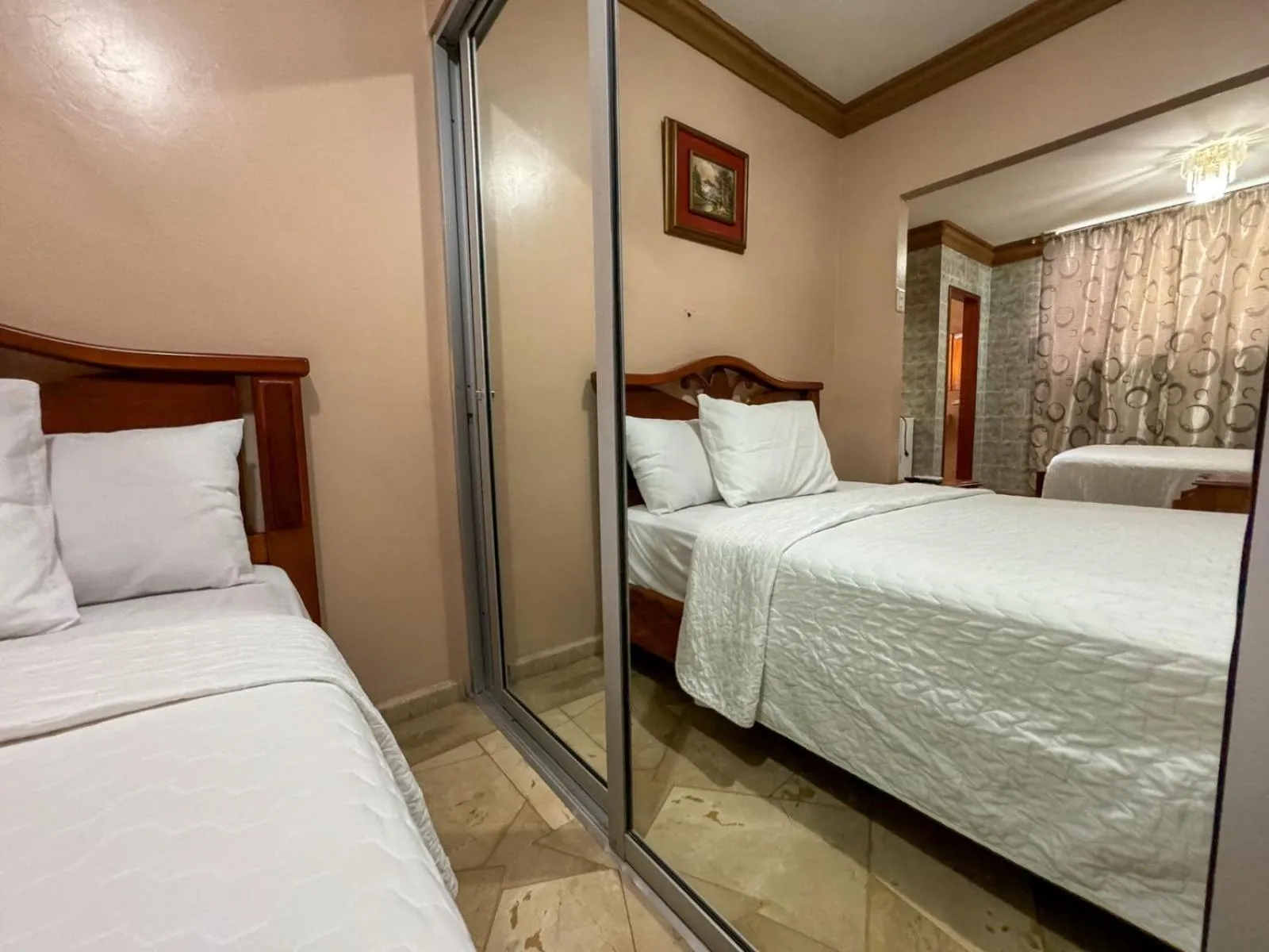 Bed in Hotel Bucaneiro