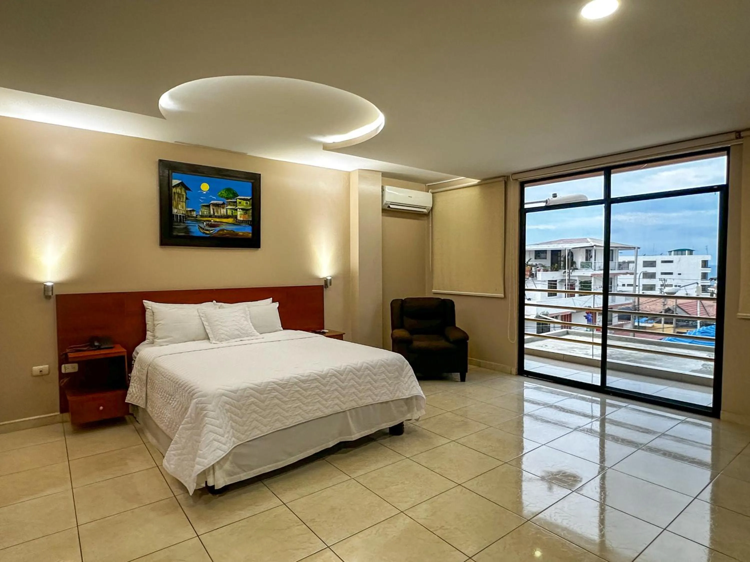Bed in Hotel Bucaneiro