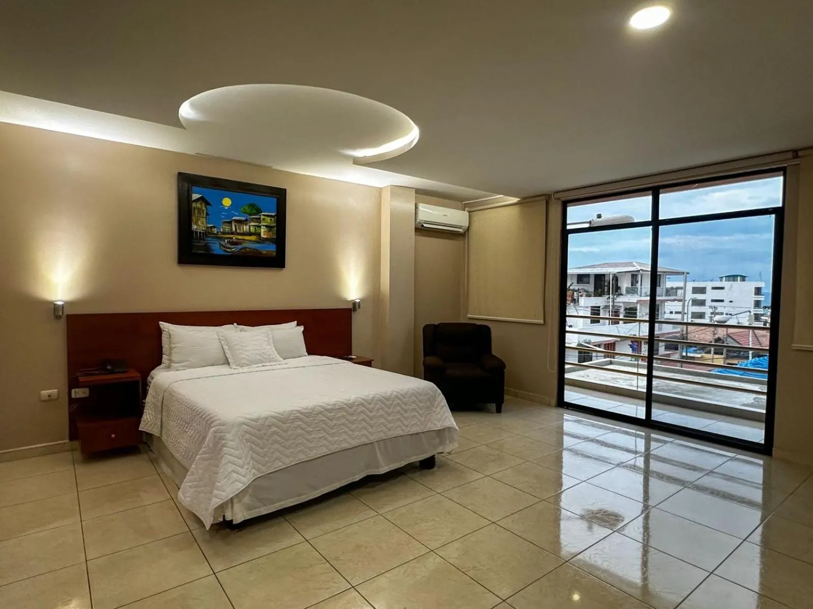 Bed in Hotel Bucaneiro