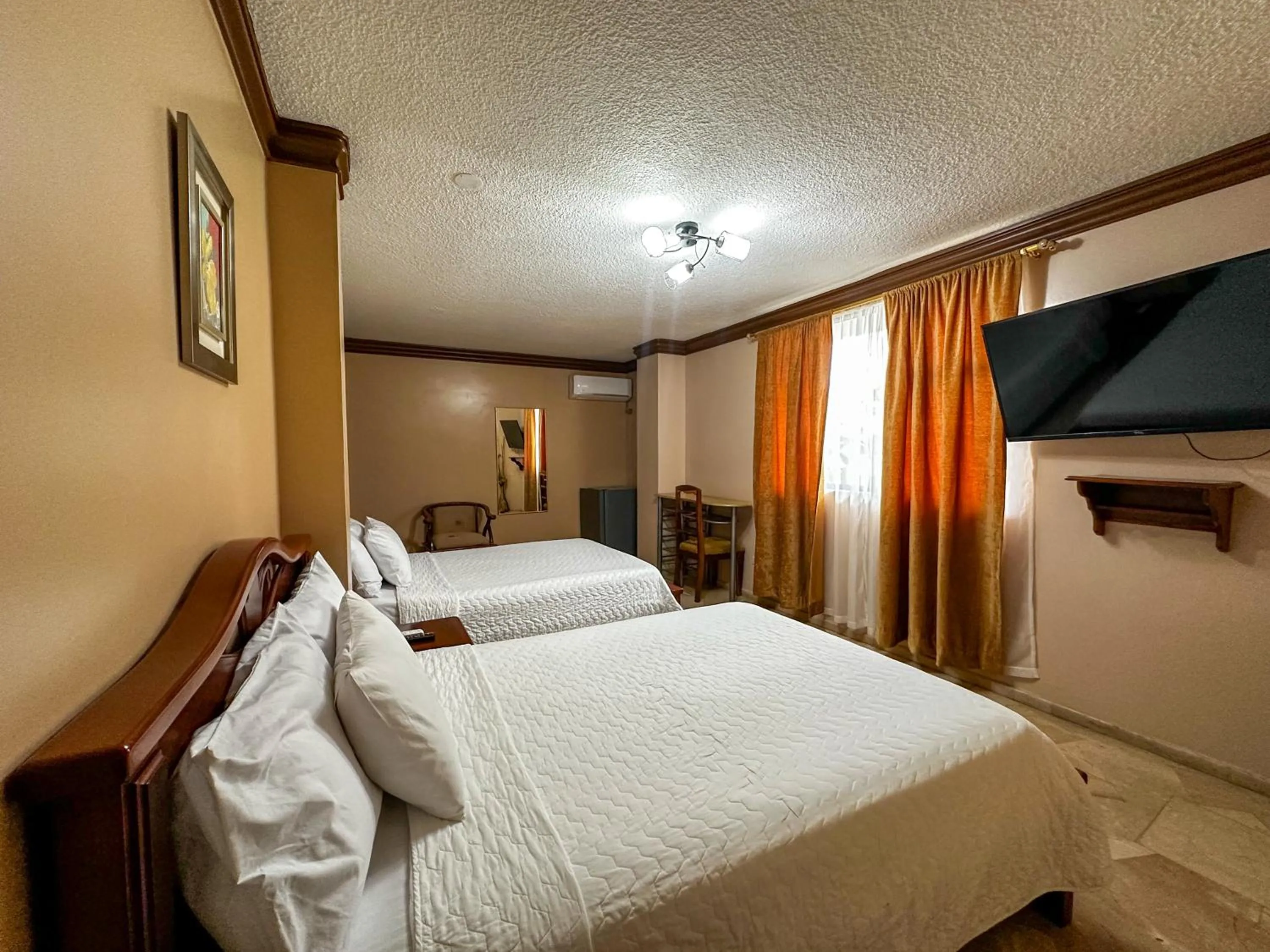 Bed in Hotel Bucaneiro