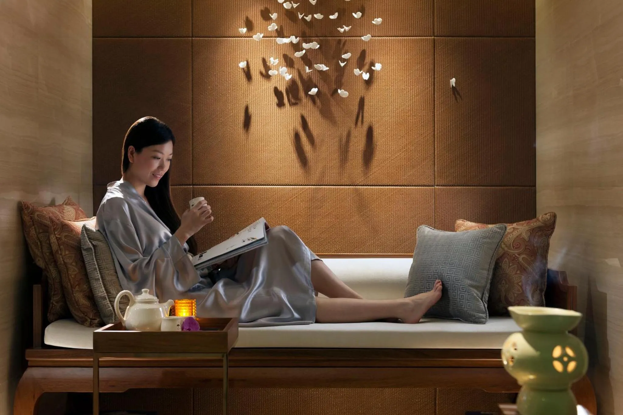 Spa and wellness centre/facilities in Mandarin Oriental Pudong, Shanghai