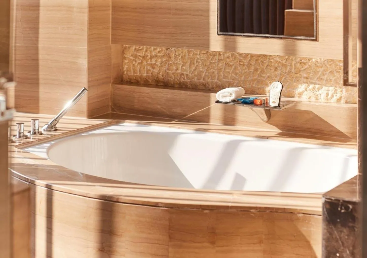 Bathroom in Mandarin Oriental Pudong, Shanghai