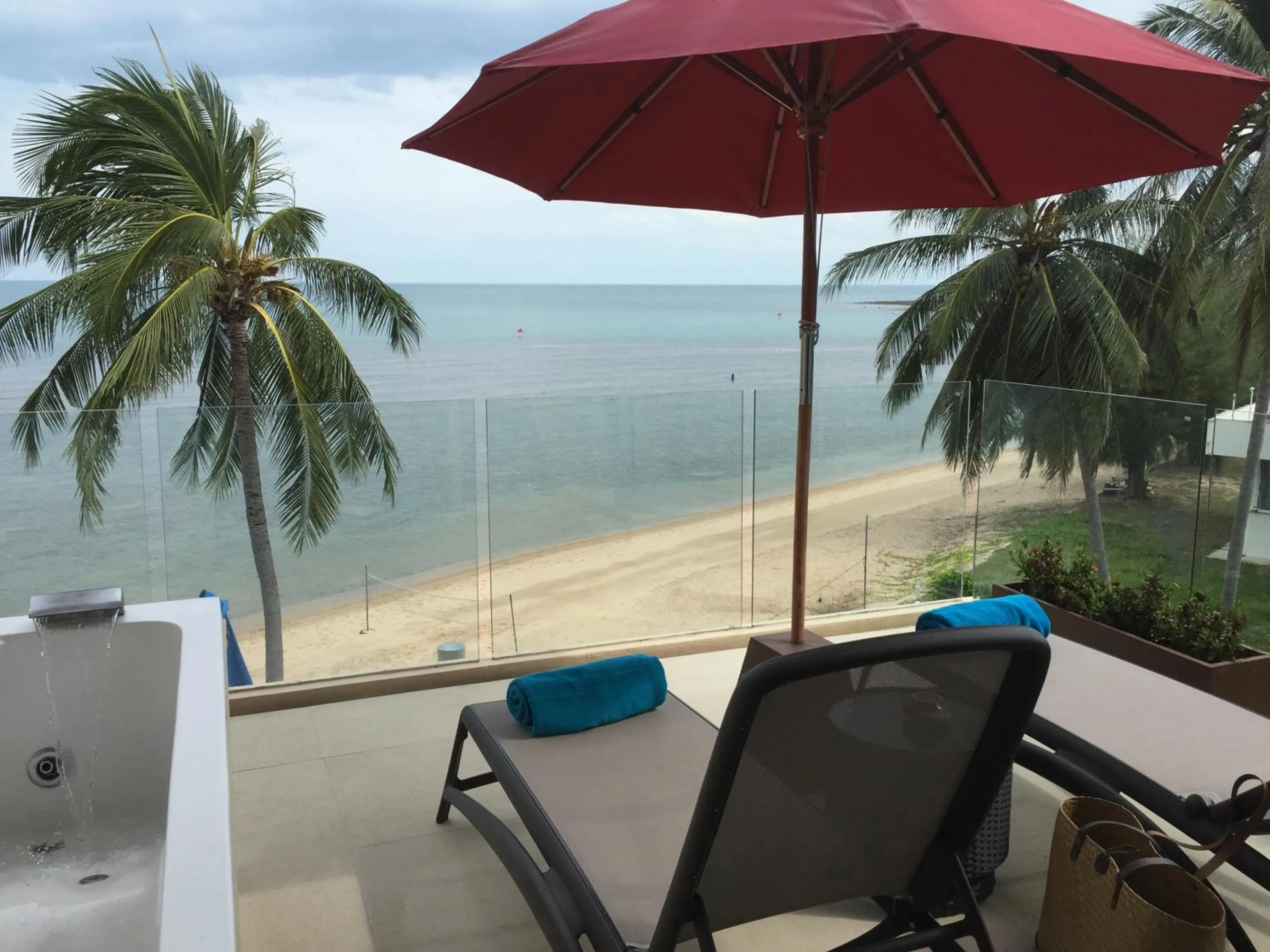 Beach in Royal Beach Boutique Resort & Spa Koh Samui