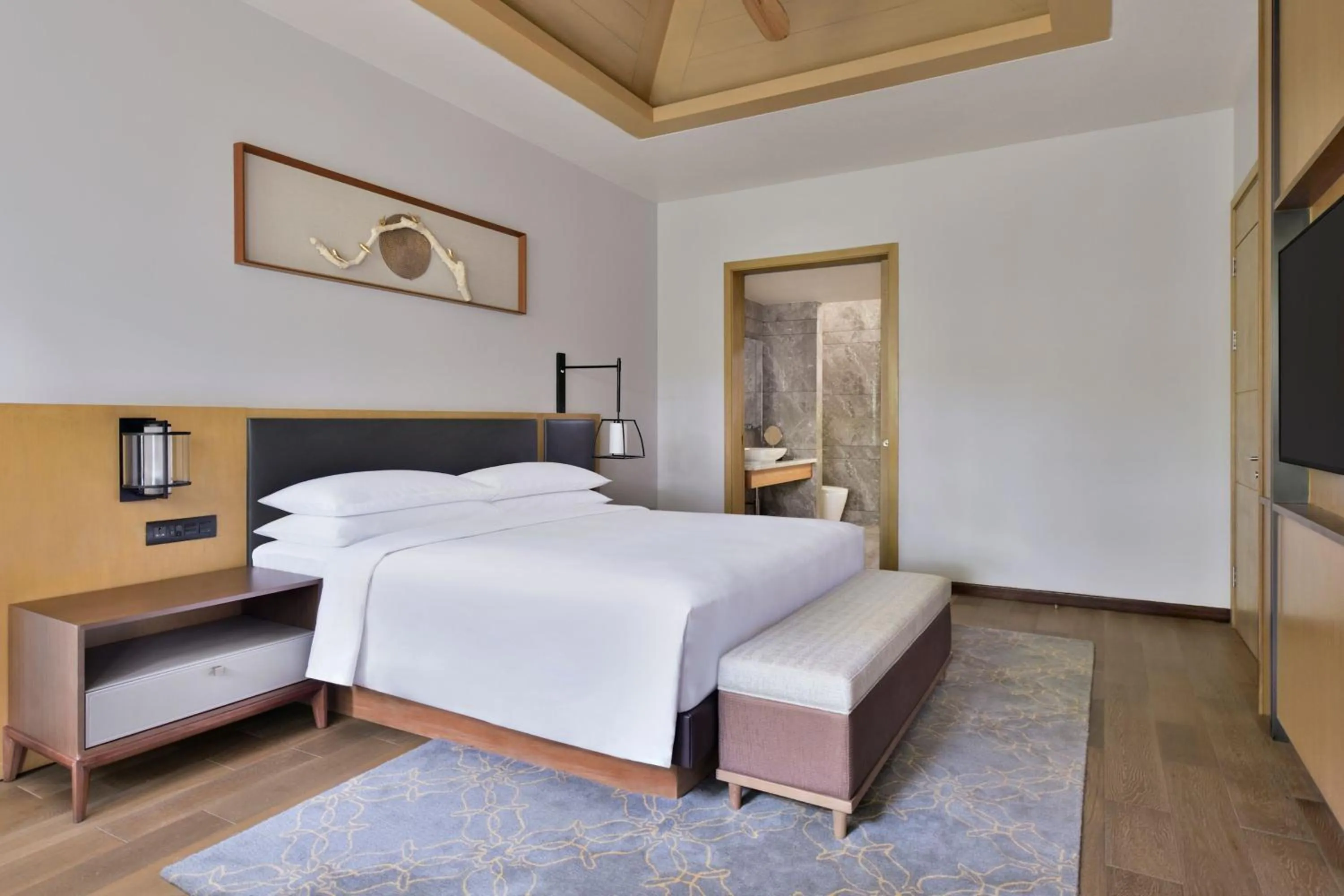 Bedroom, Bed in Coorg Marriott Resort & Spa