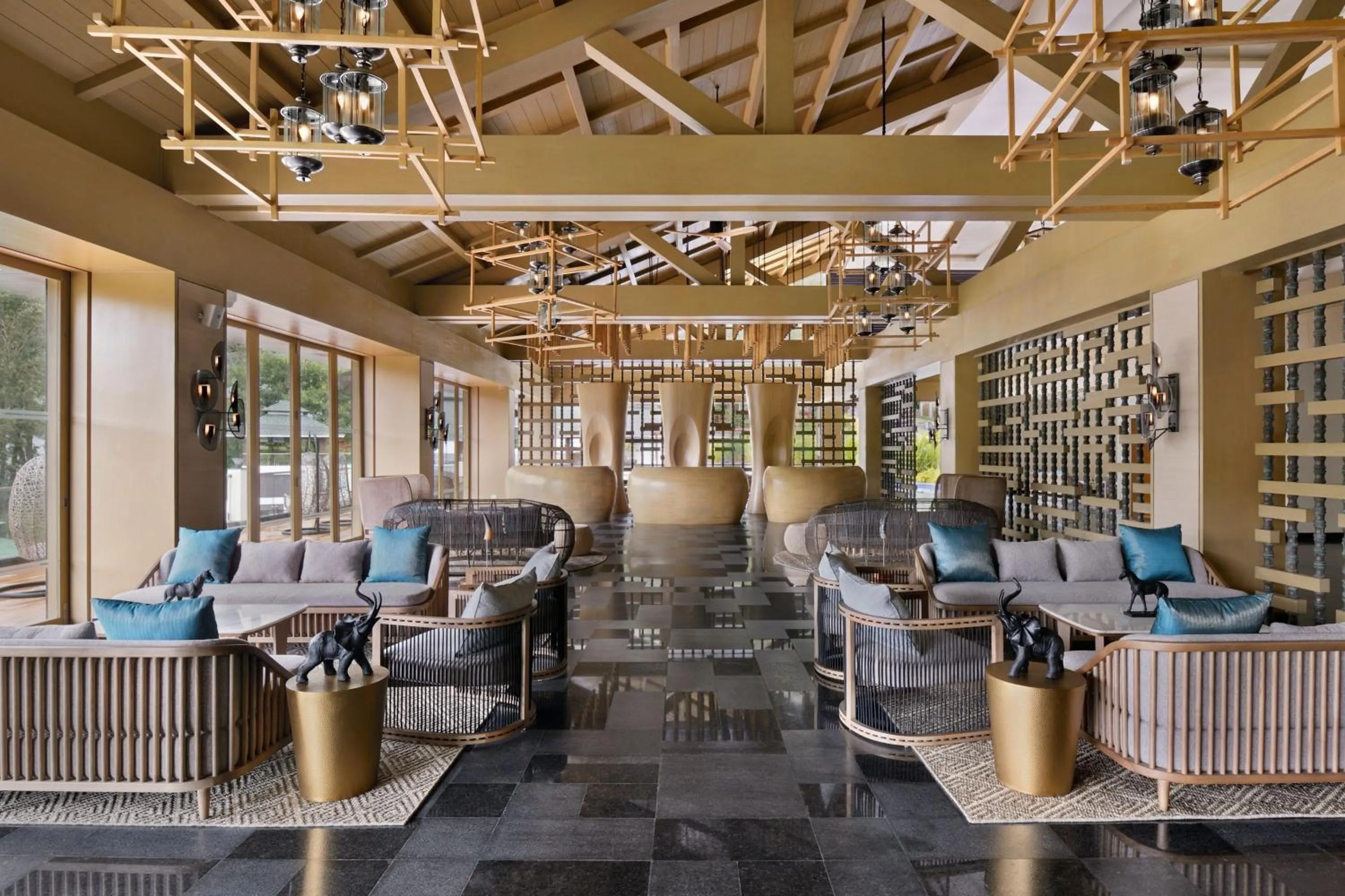 Lobby or reception in Coorg Marriott Resort & Spa