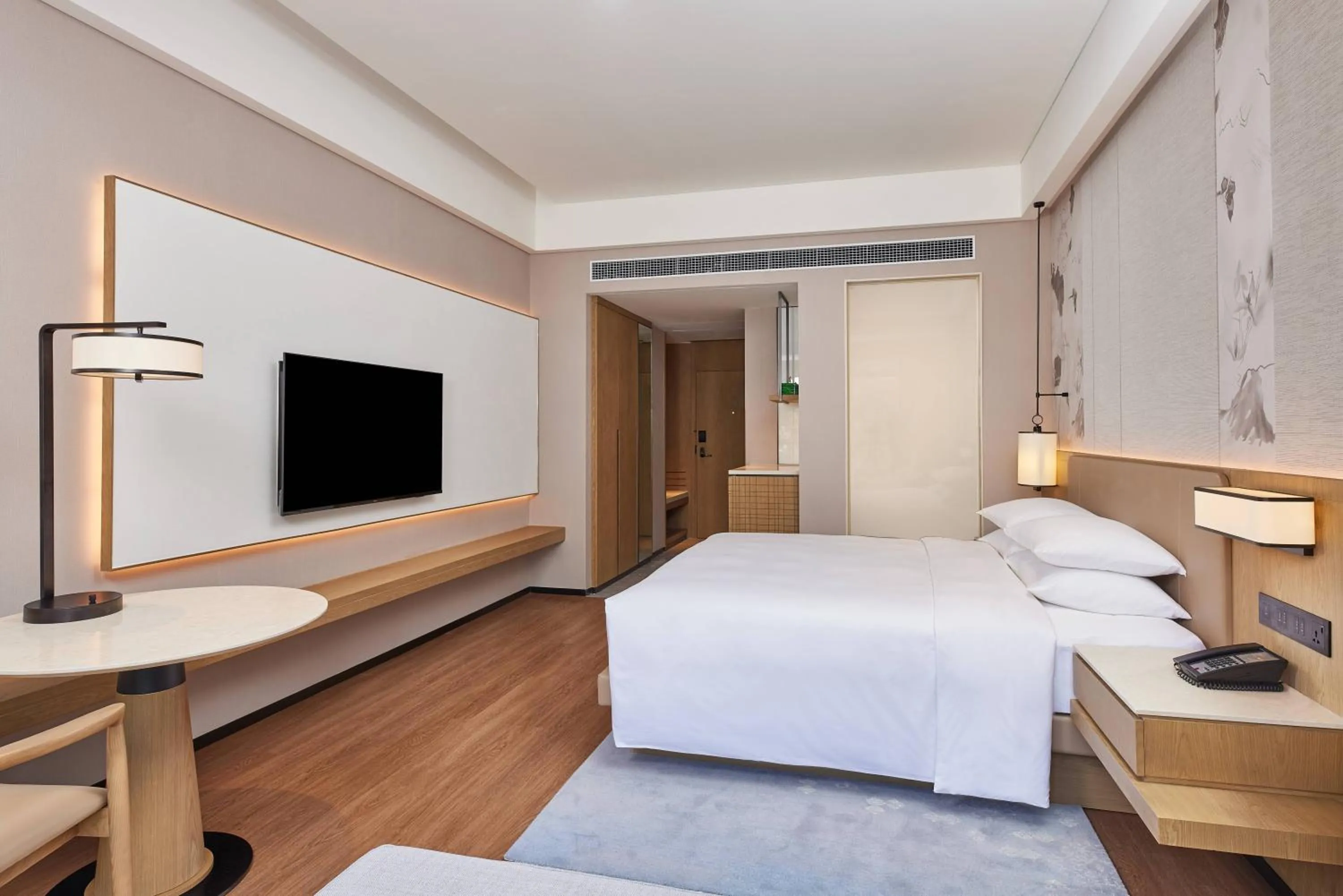 Photo of the whole room, Bed in Courtyard by Marriott Jiuzhaigou