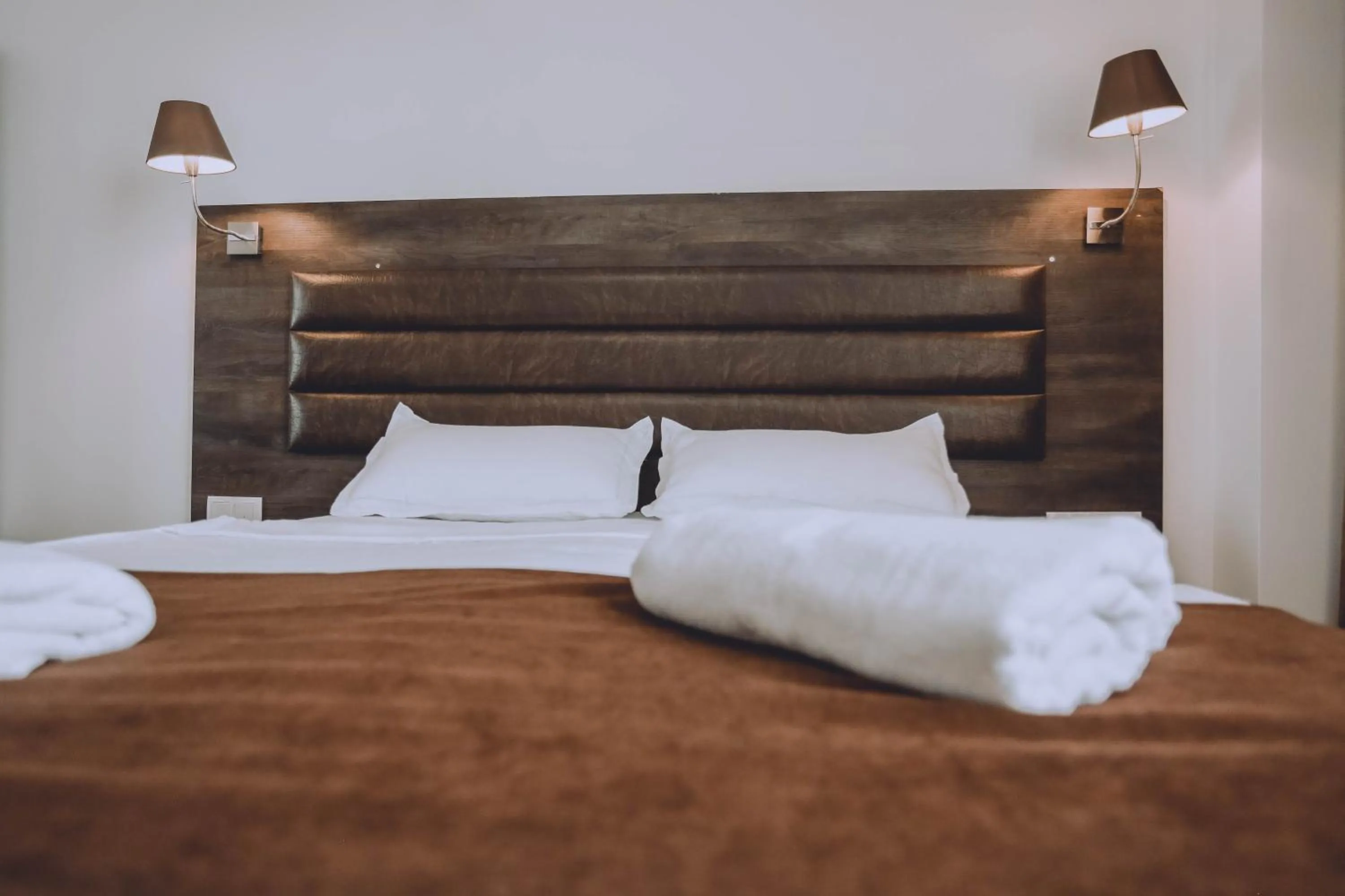 Bed in Royal Medis Hotel