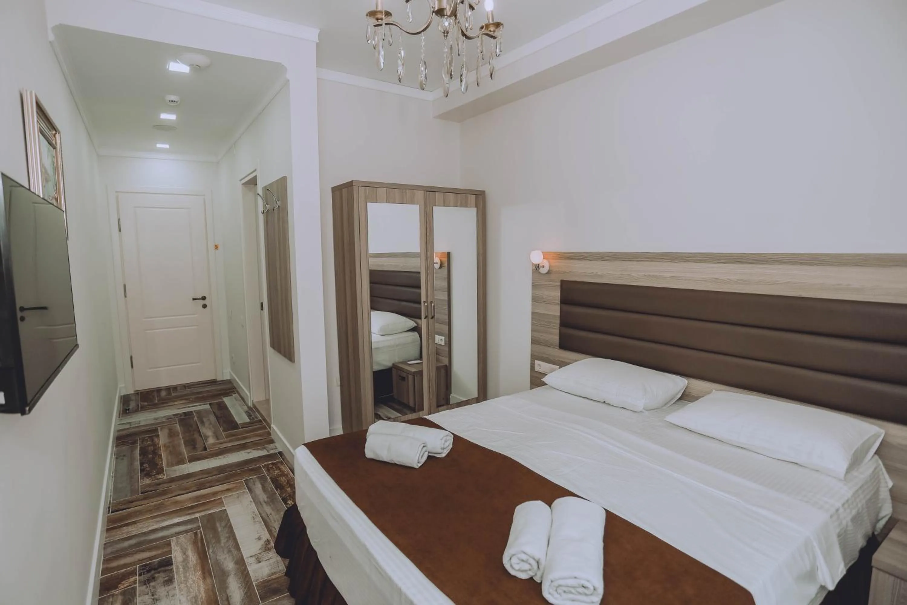 Bed in Royal Medis Hotel