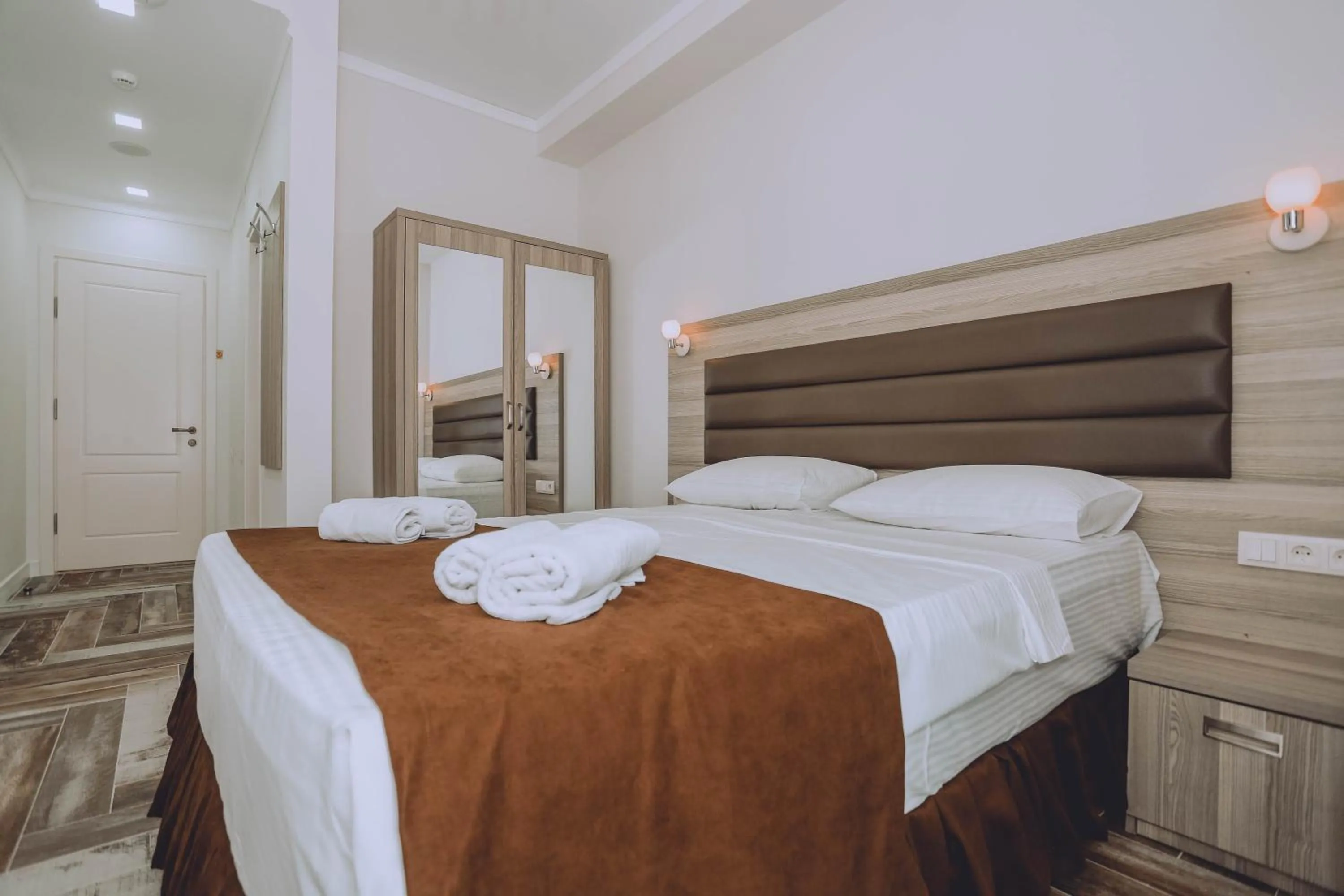 Bed in Royal Medis Hotel