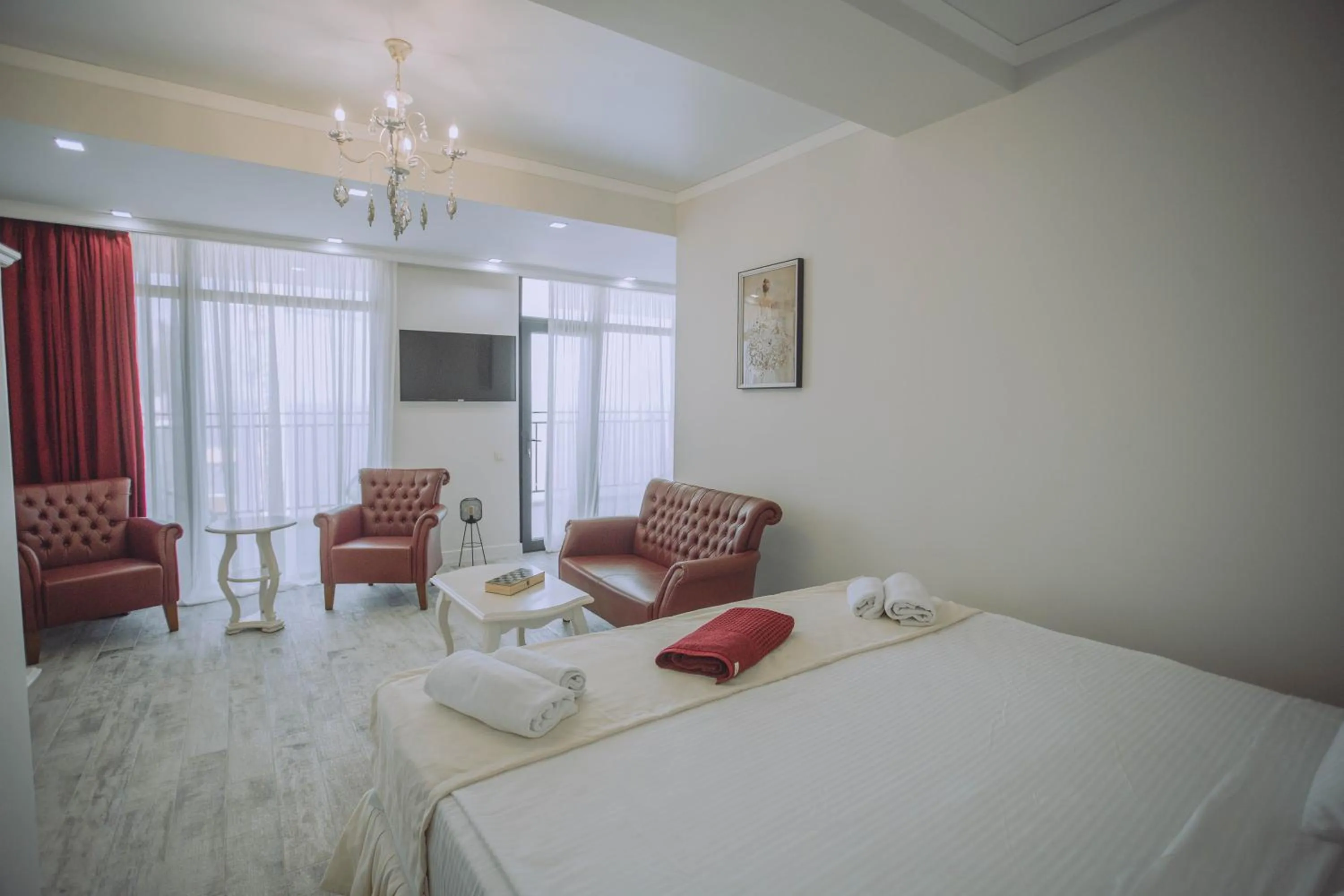 Bed in Royal Medis Hotel