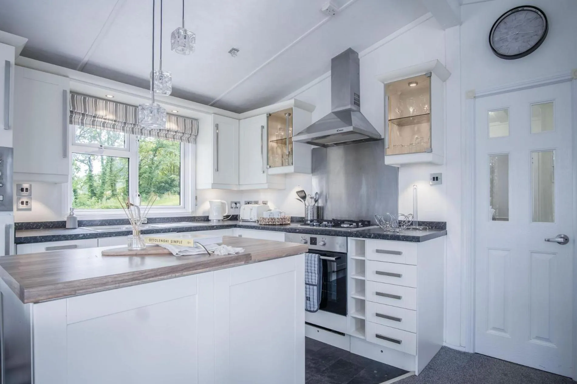 Floor plan in 1 Manor Lodge - 3 Bedroom Lodge - Pendine