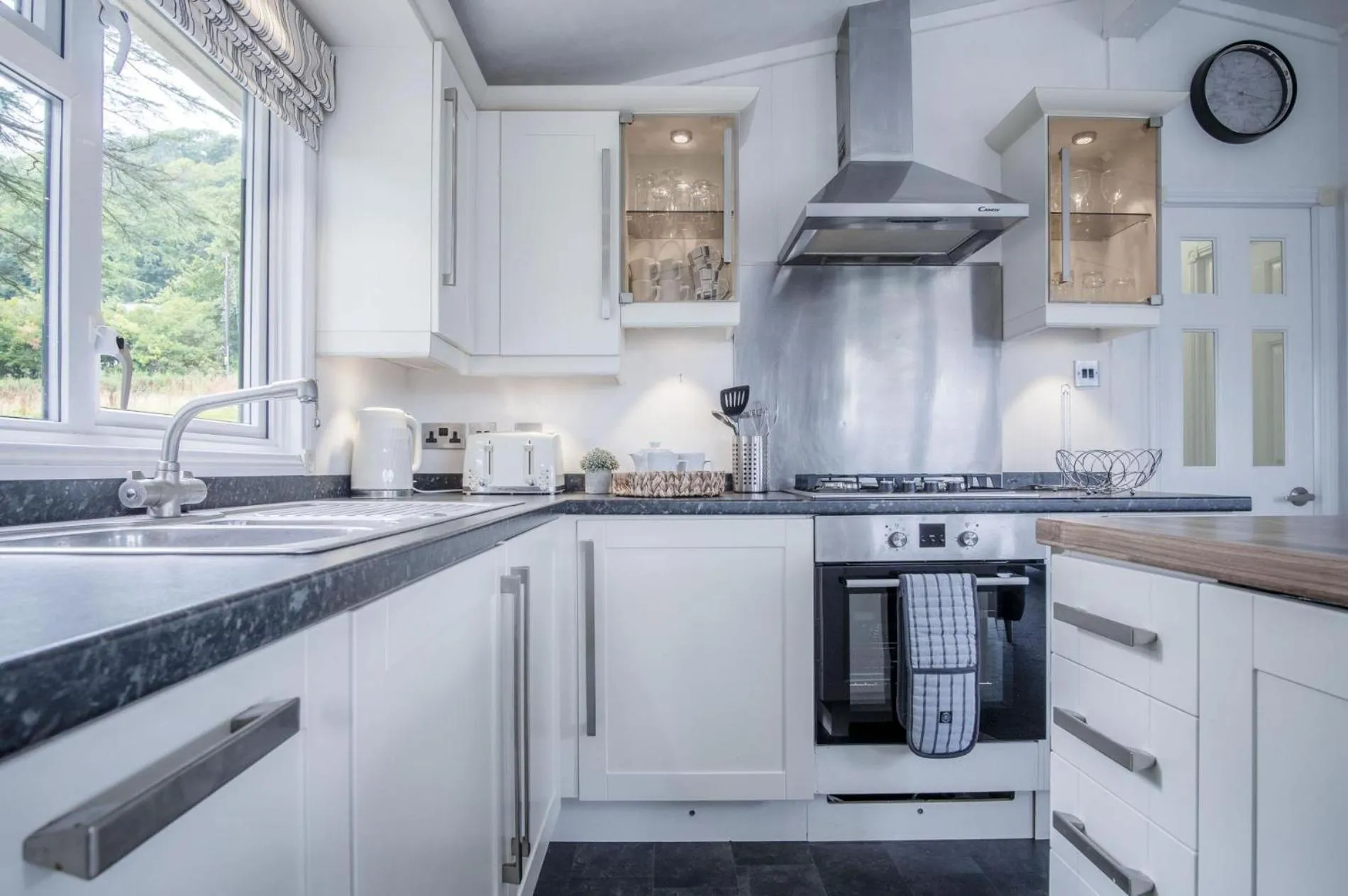 Floor plan in 1 Manor Lodge - 3 Bedroom Lodge - Pendine