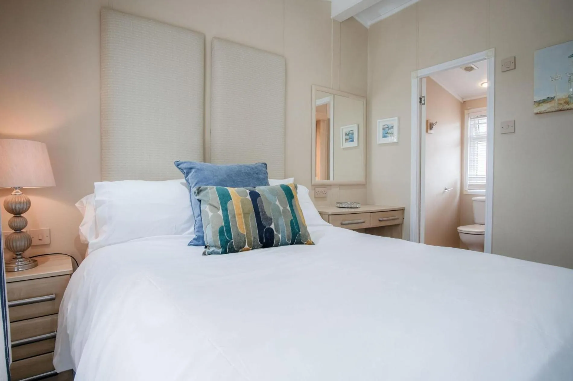 Floor plan in 1 Manor Lodge - 3 Bedroom Lodge - Pendine