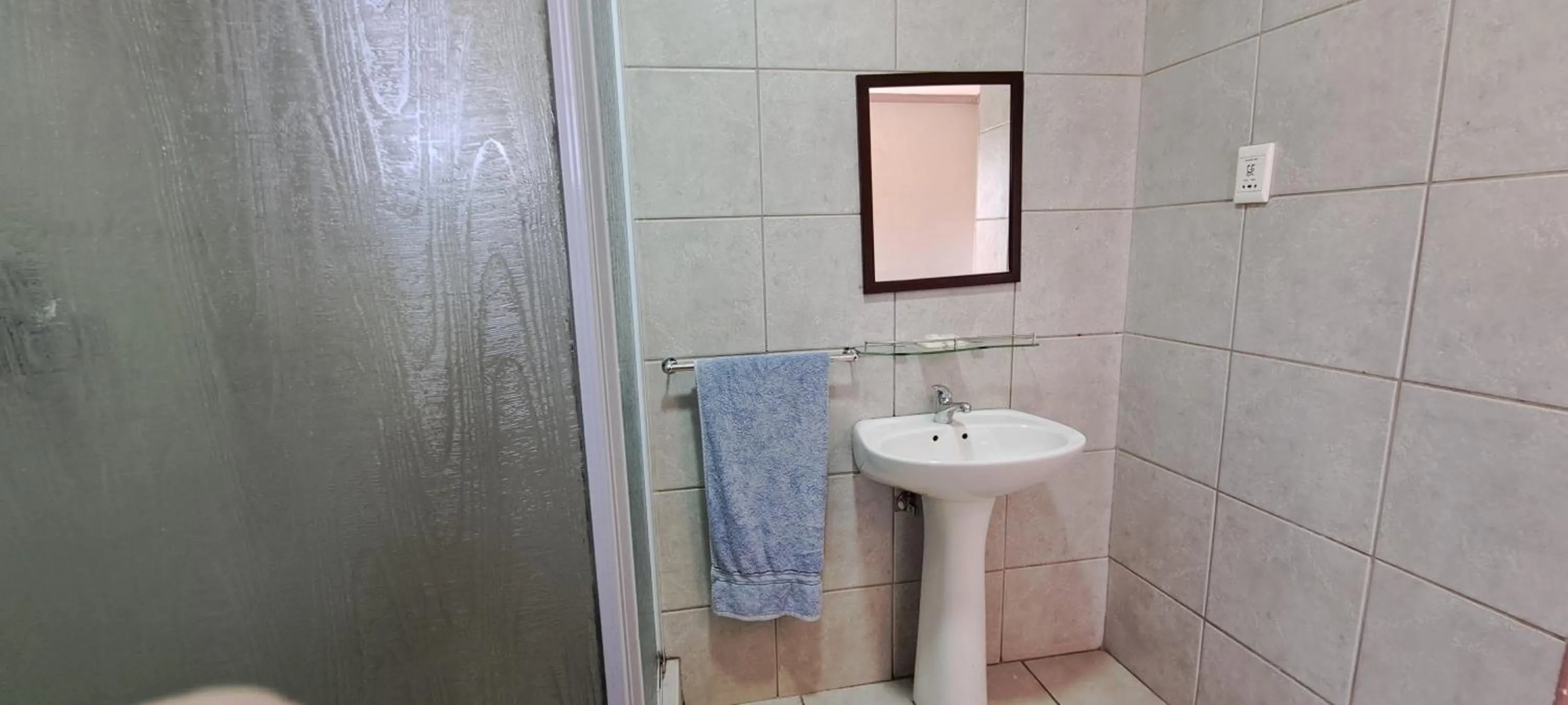 Shower in Petra Lodge