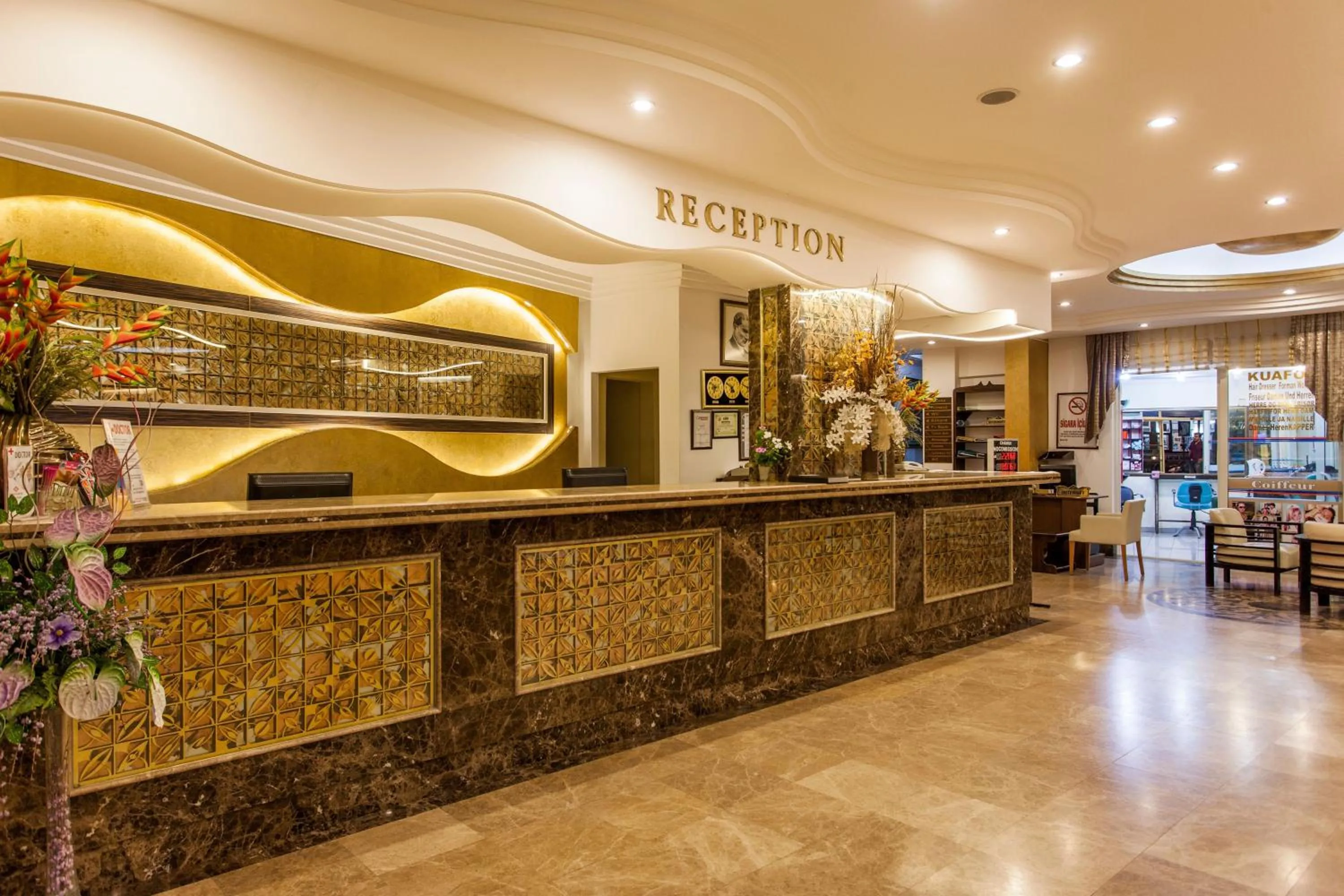 Property logo or sign in Kleopatra Ada Hotel