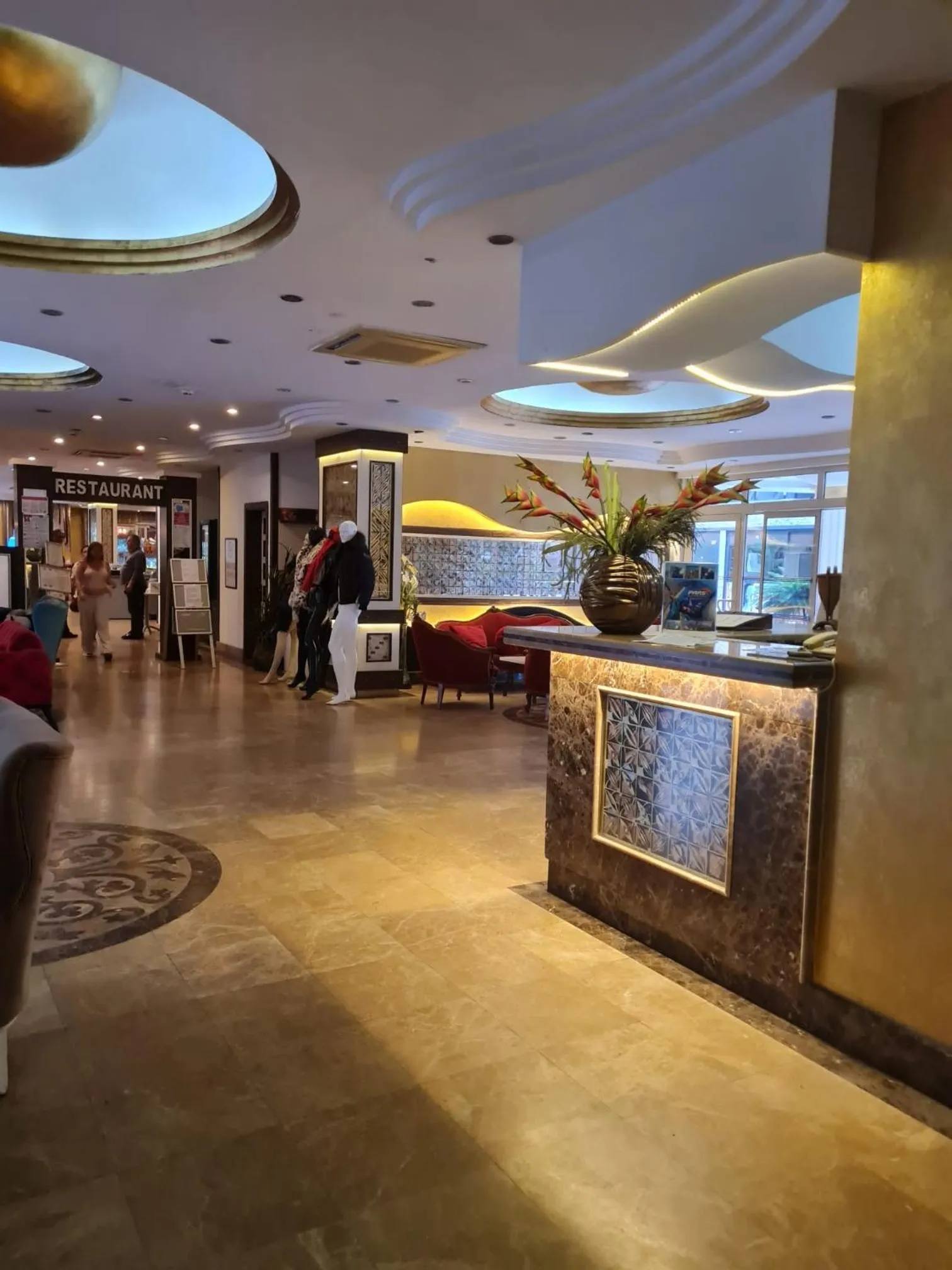 Lobby or reception in Kleopatra Ada Hotel