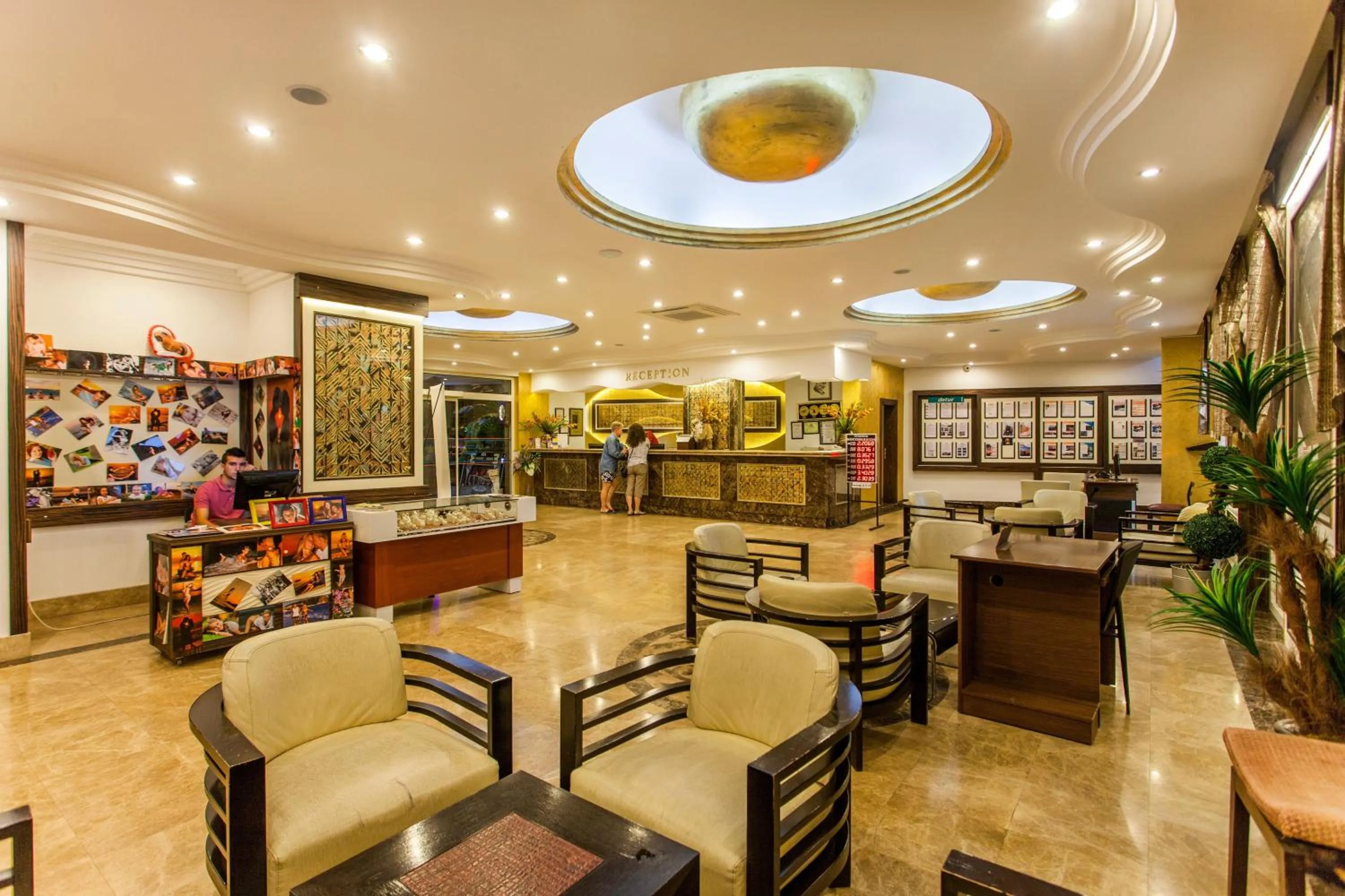 Lobby or reception in Kleopatra Ada Hotel