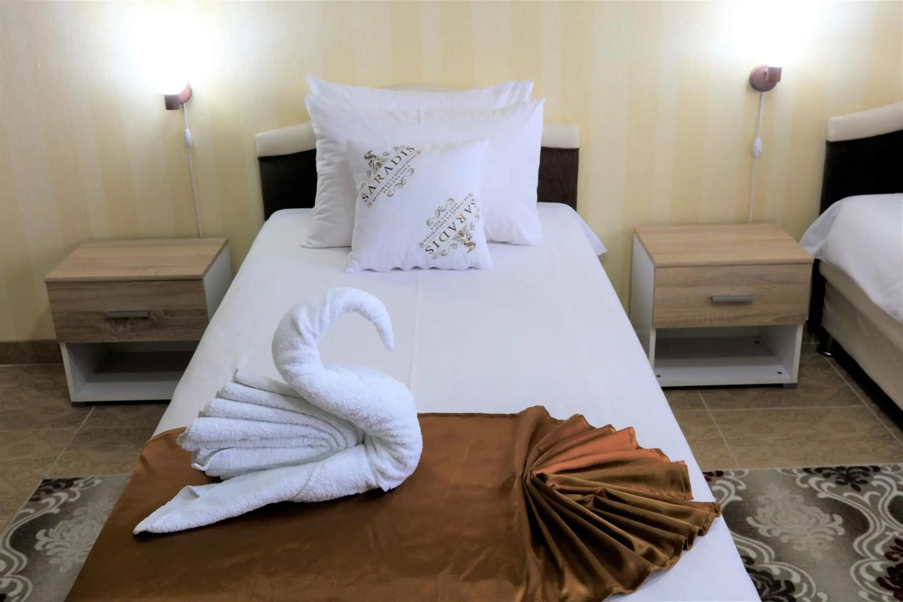 Twin Room in Hotel Saradis Twin Room in Hotel Saradis