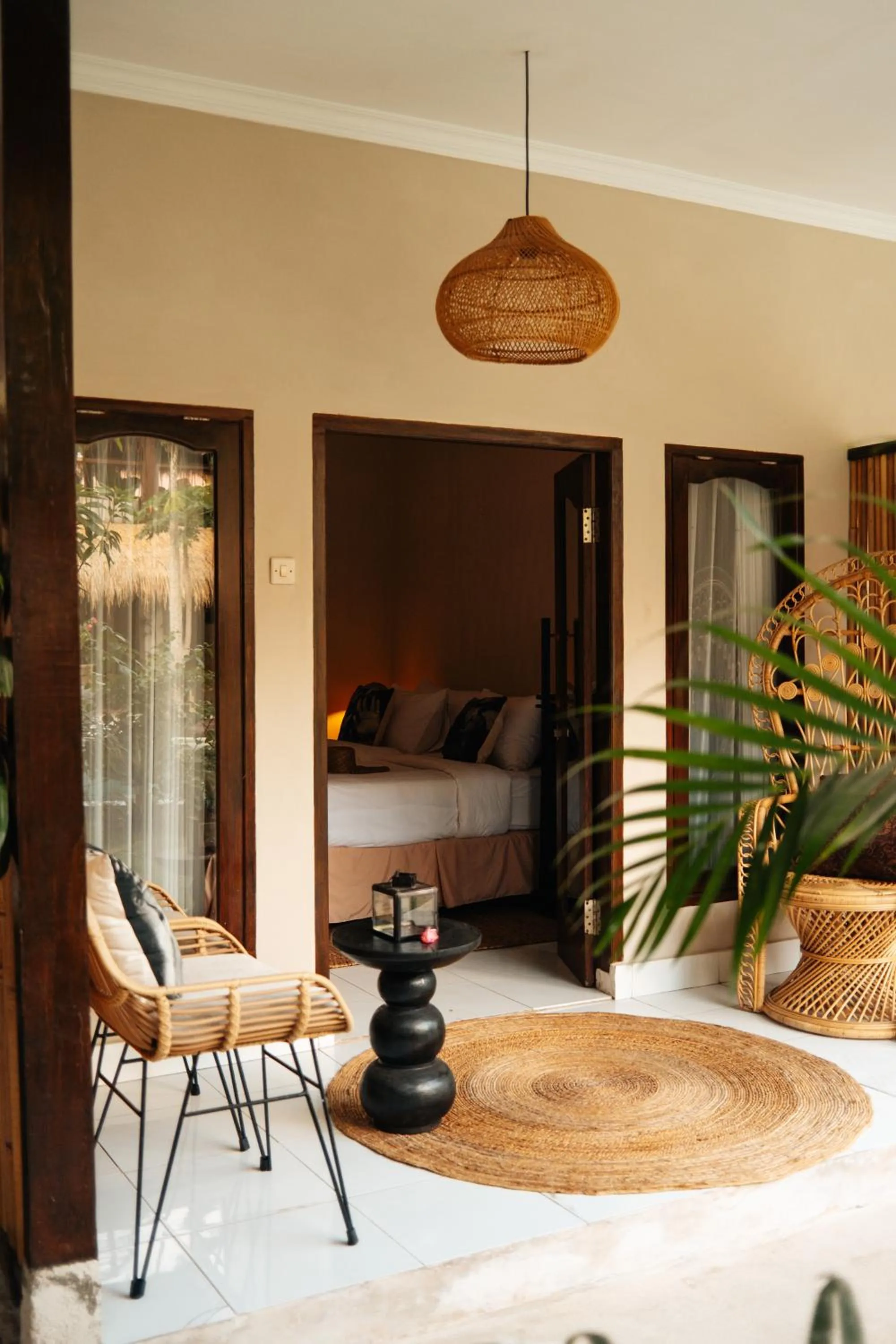 Balcony/Terrace, Bed in Hani Hideaway