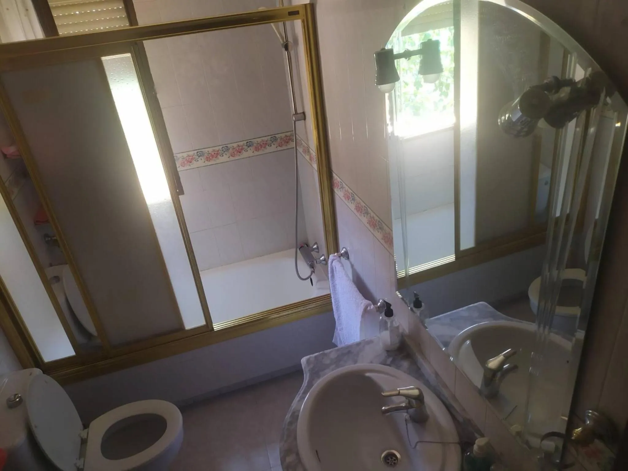 Bathroom in Private Double Room Toledo