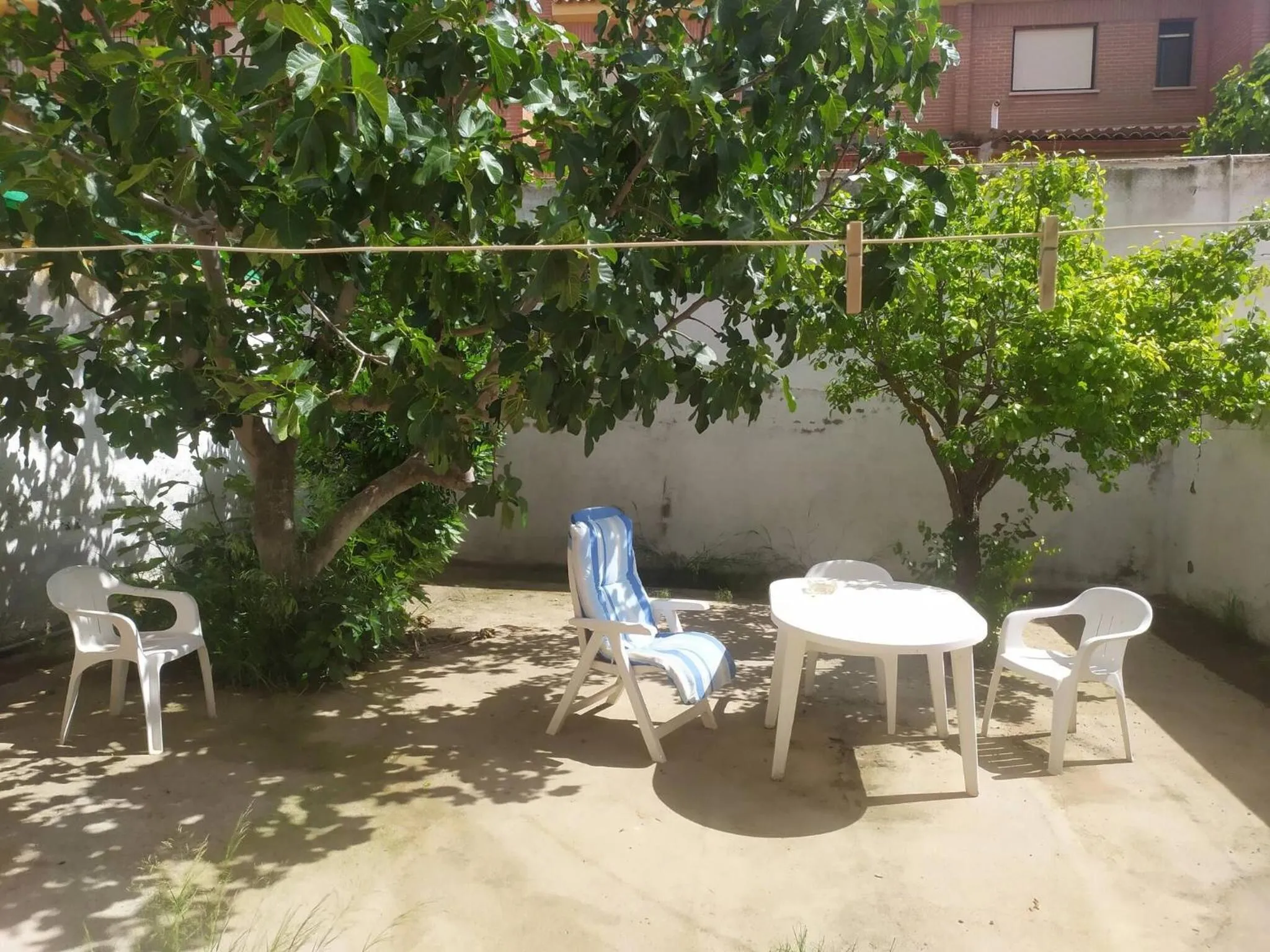 Garden in Private Double Room Toledo