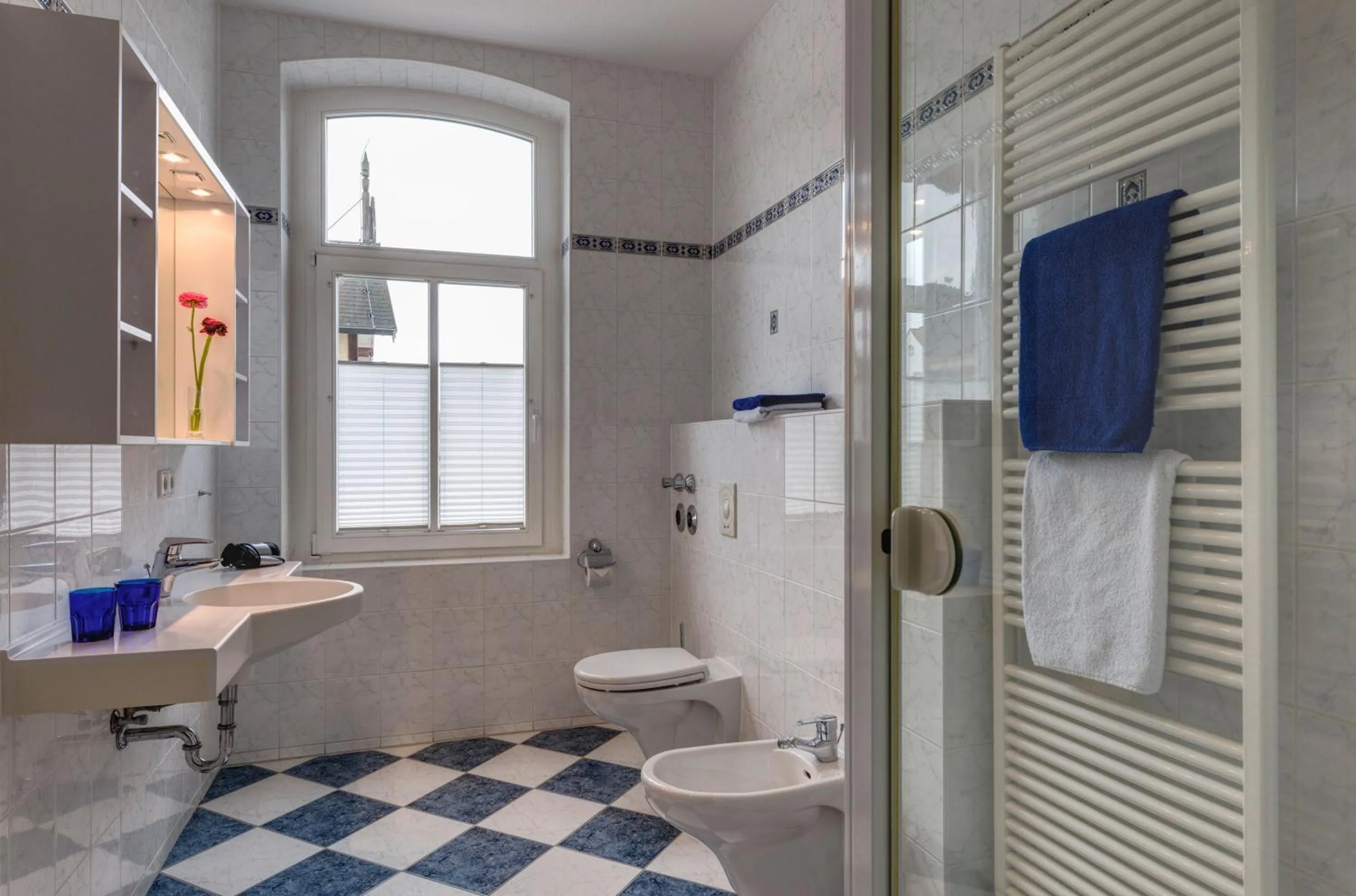 Bathroom in Hotel Aquamarin