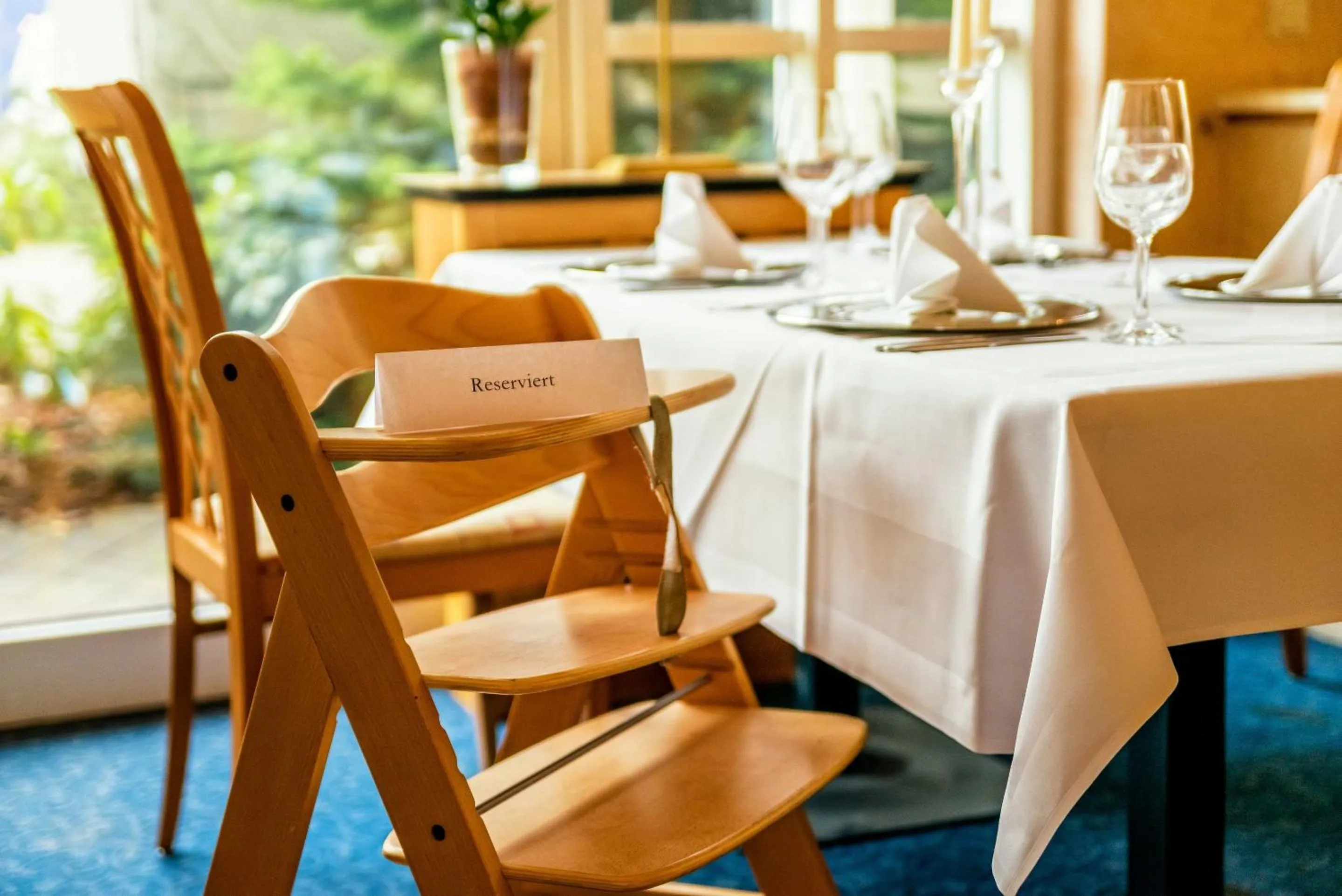 Restaurant/places to eat in Hotel Aquamarin