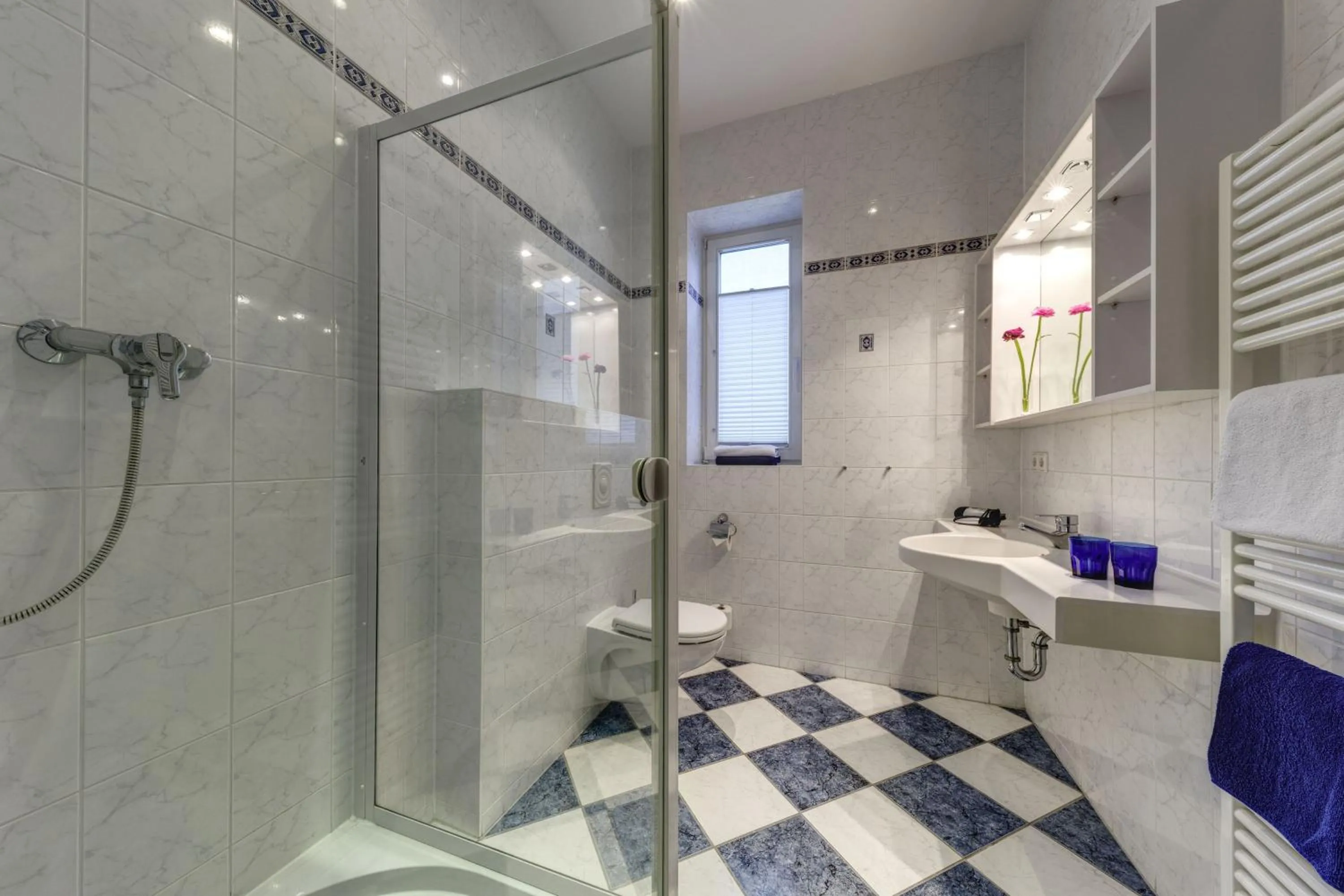 Bathroom in Hotel Aquamarin