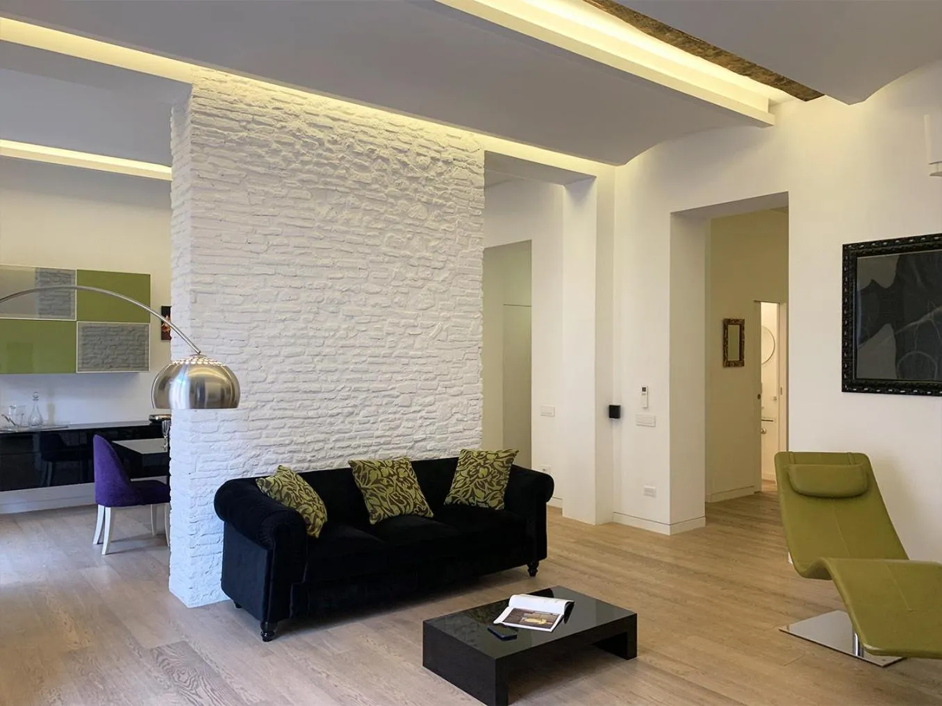 Living room in ARCAsuite Tritone Luxury