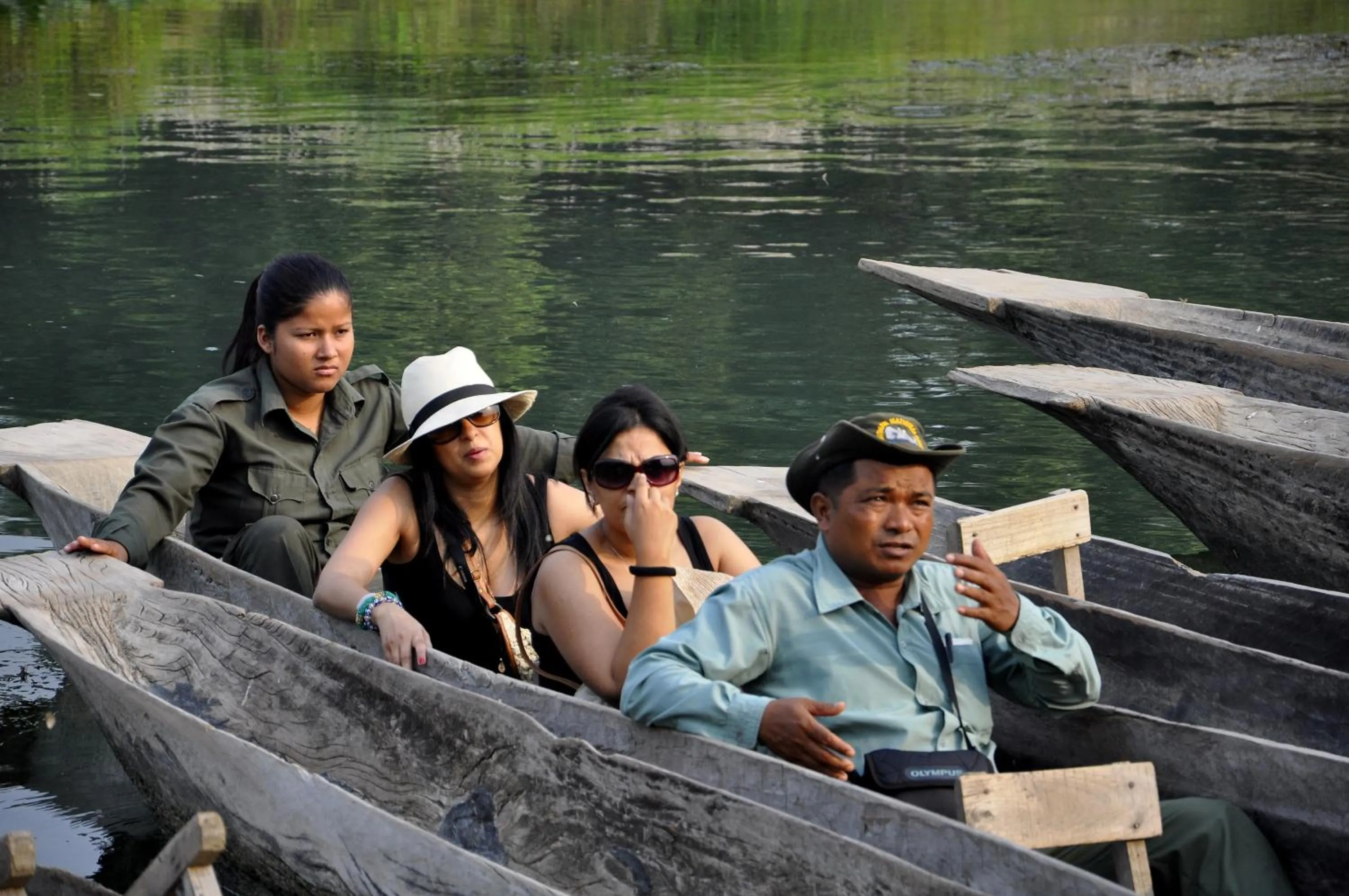 Canoeing in Chitwan Paradise Hotel