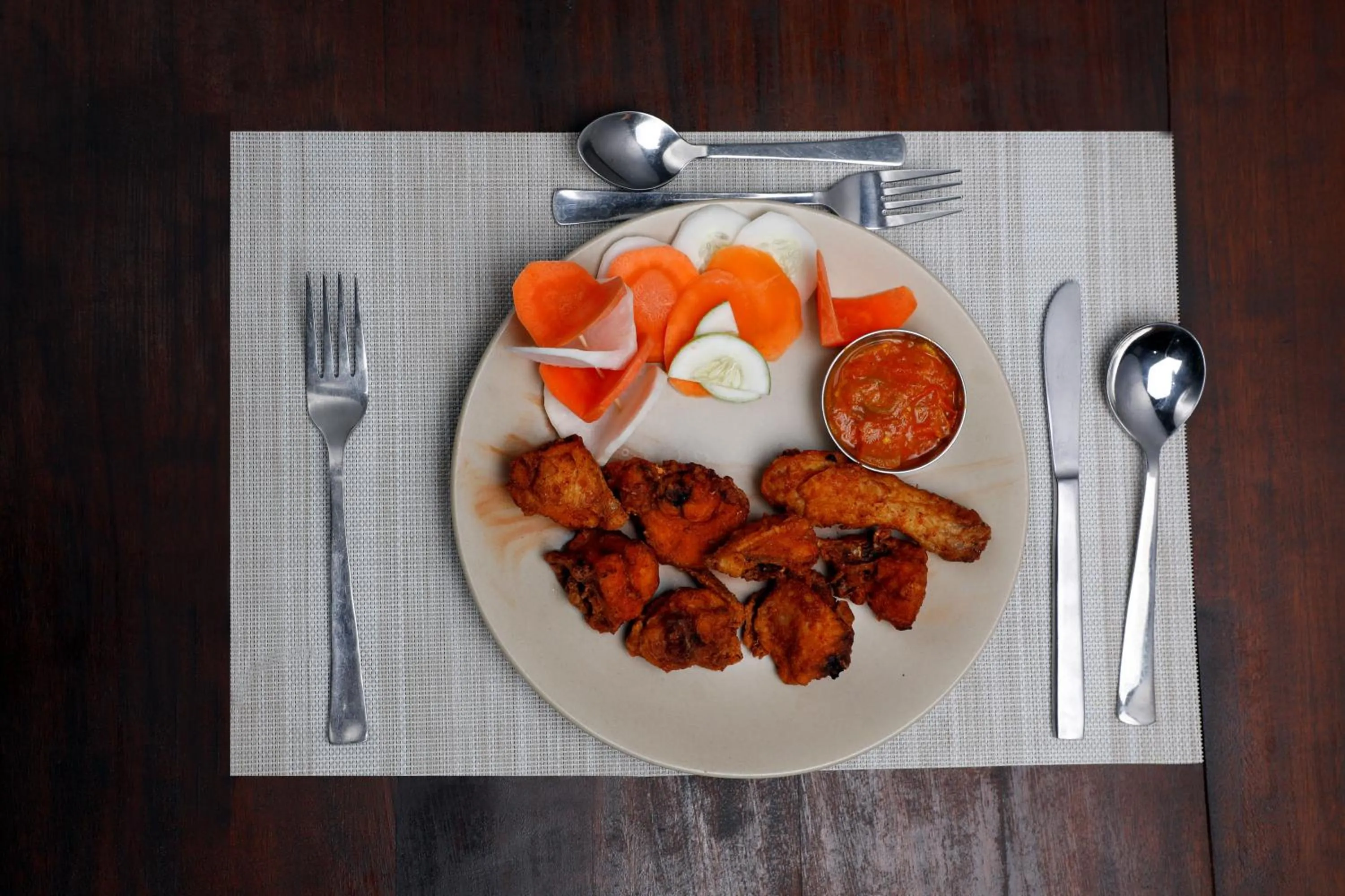 Meals in Chitwan Paradise Hotel