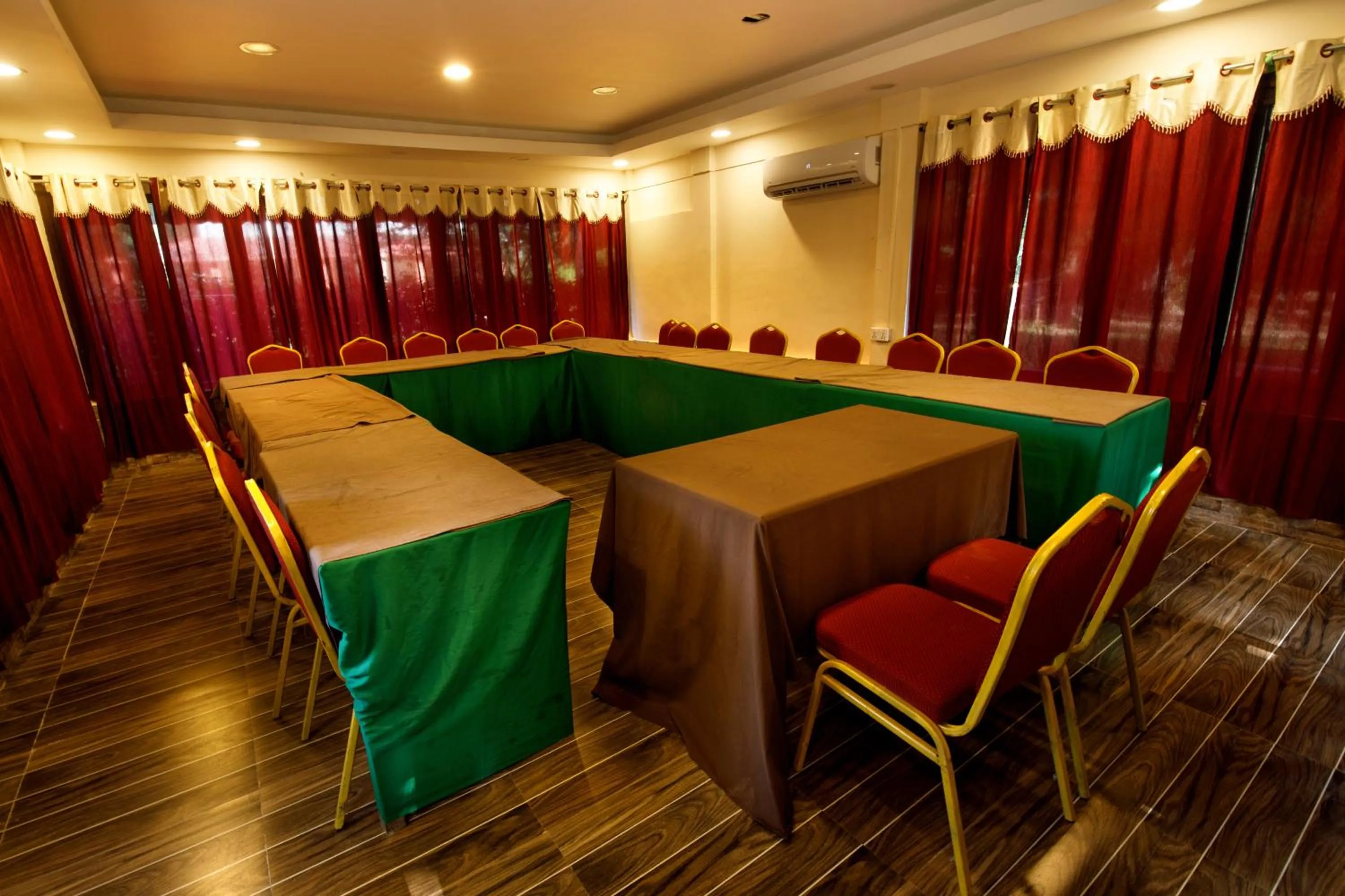 Meeting/conference room in Chitwan Paradise Hotel