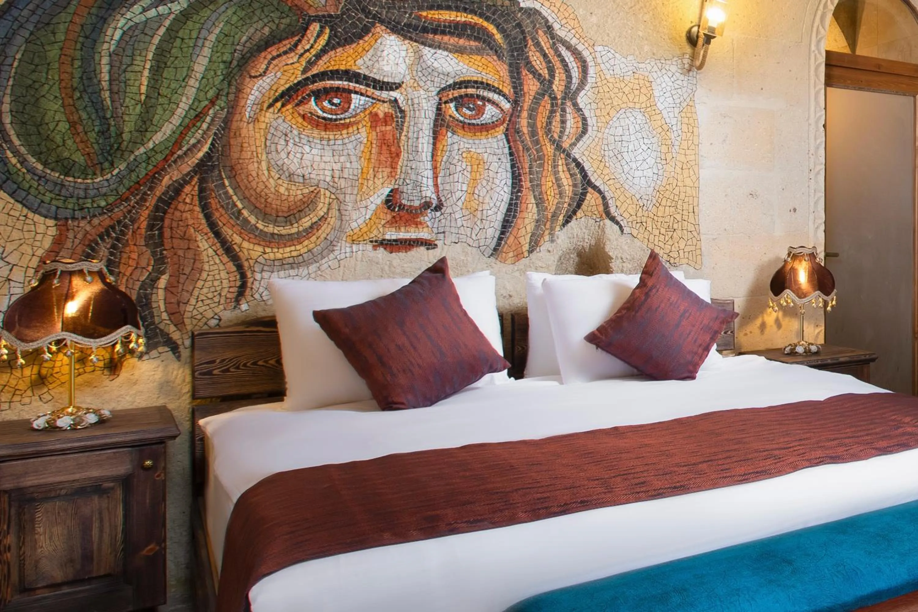 Bed in Cappadocia Pema Cave House