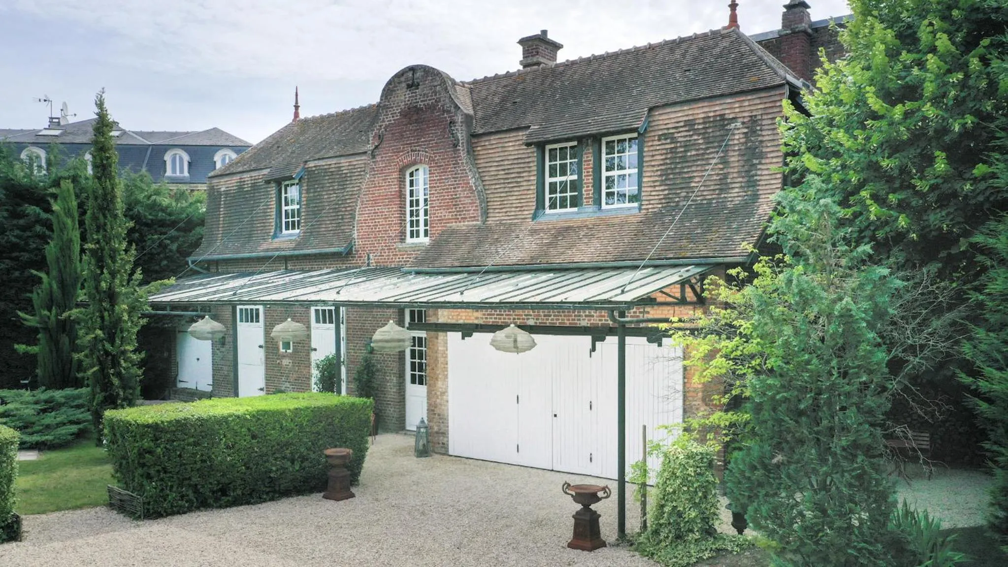 Garden in Maison Heronnière