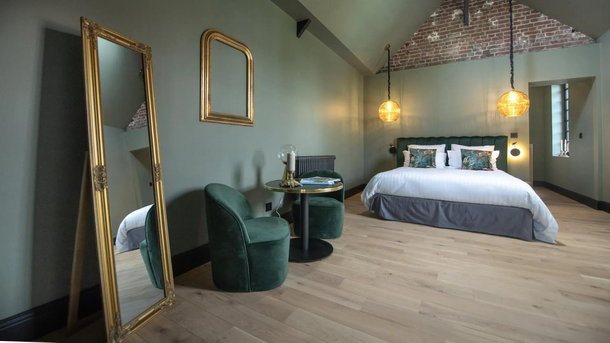 Bedroom, Bed in Maison Heronnière