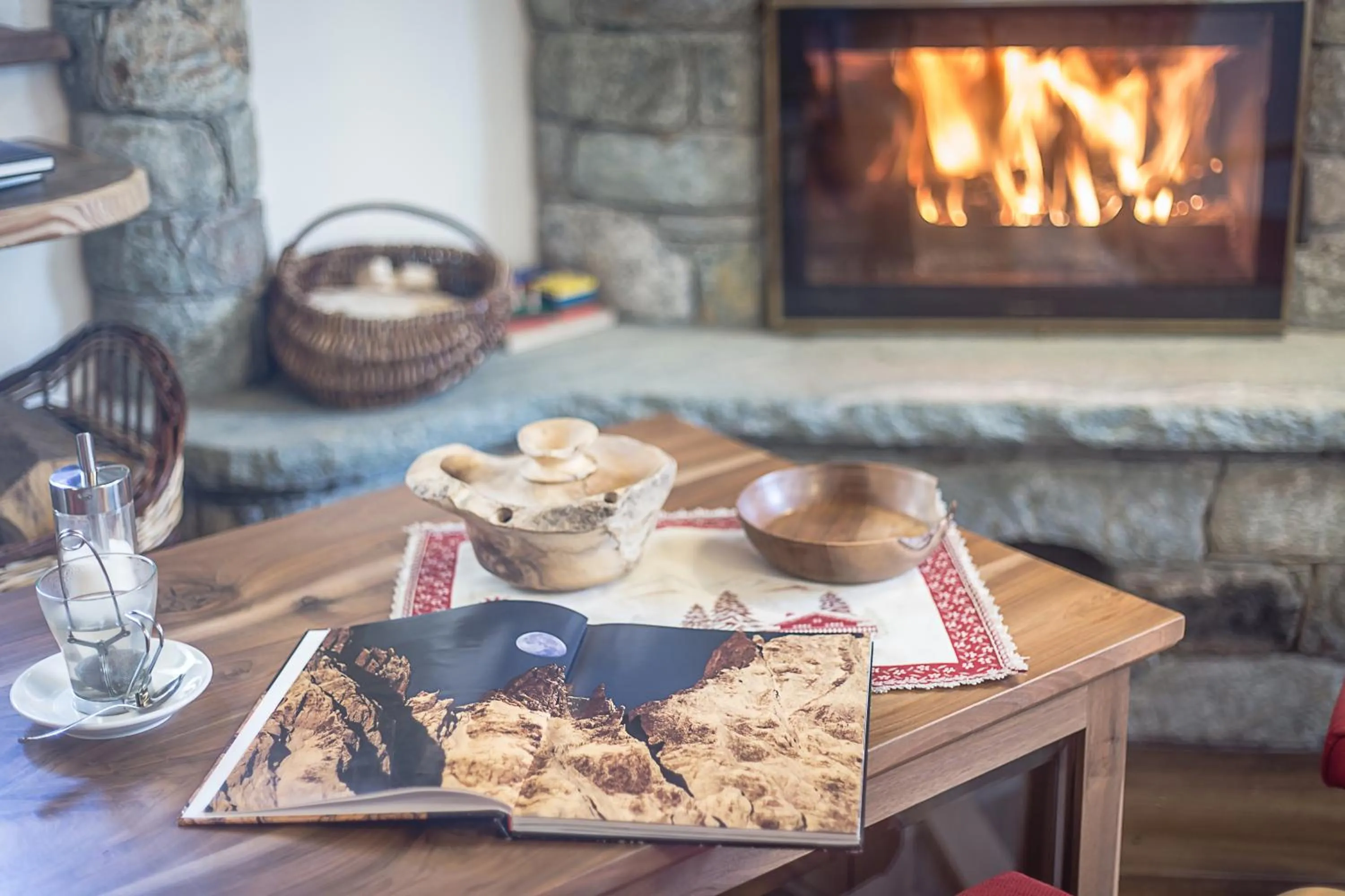 Seating area in Alpe Rebelle