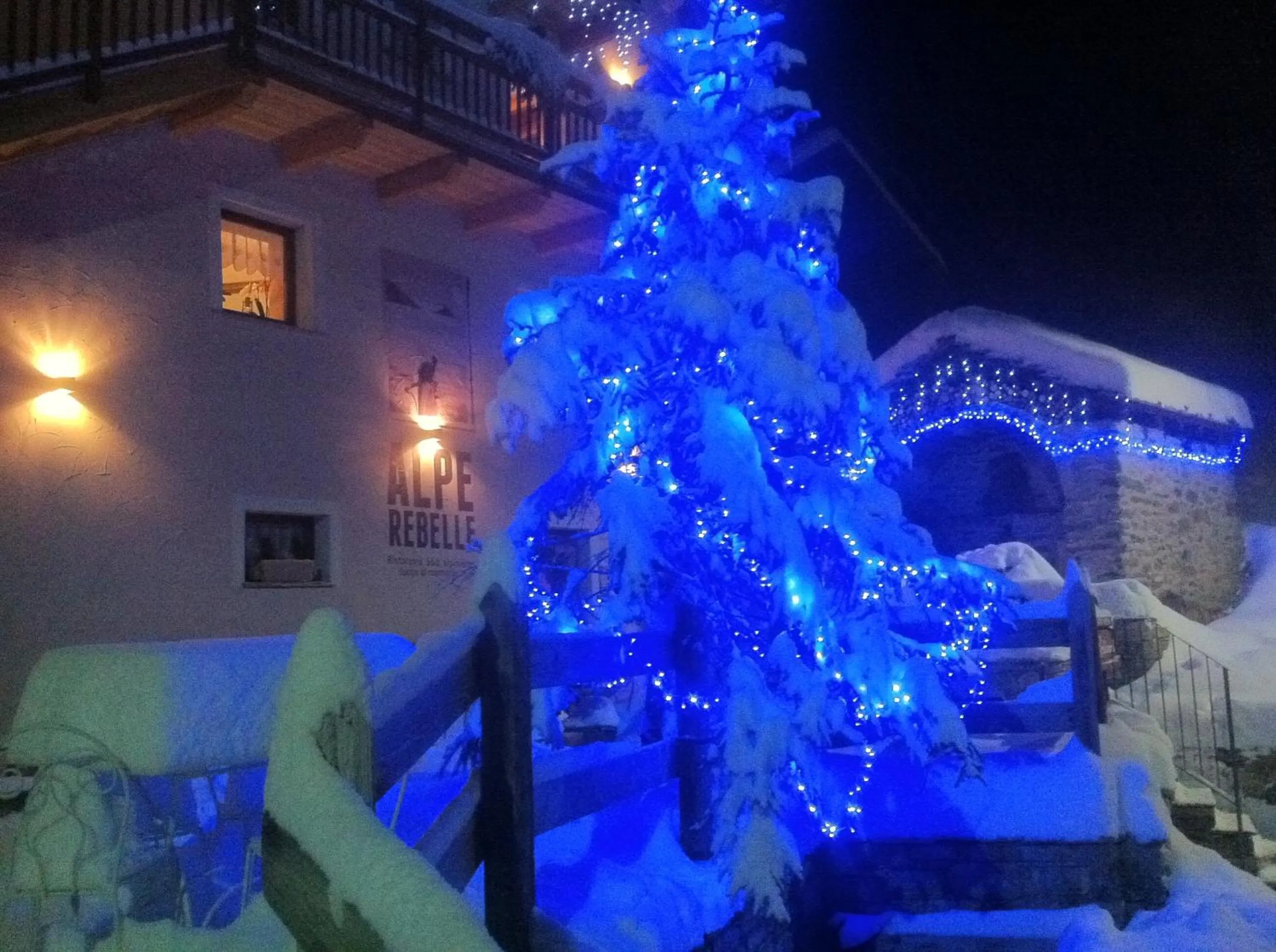 Facade/entrance in Alpe Rebelle