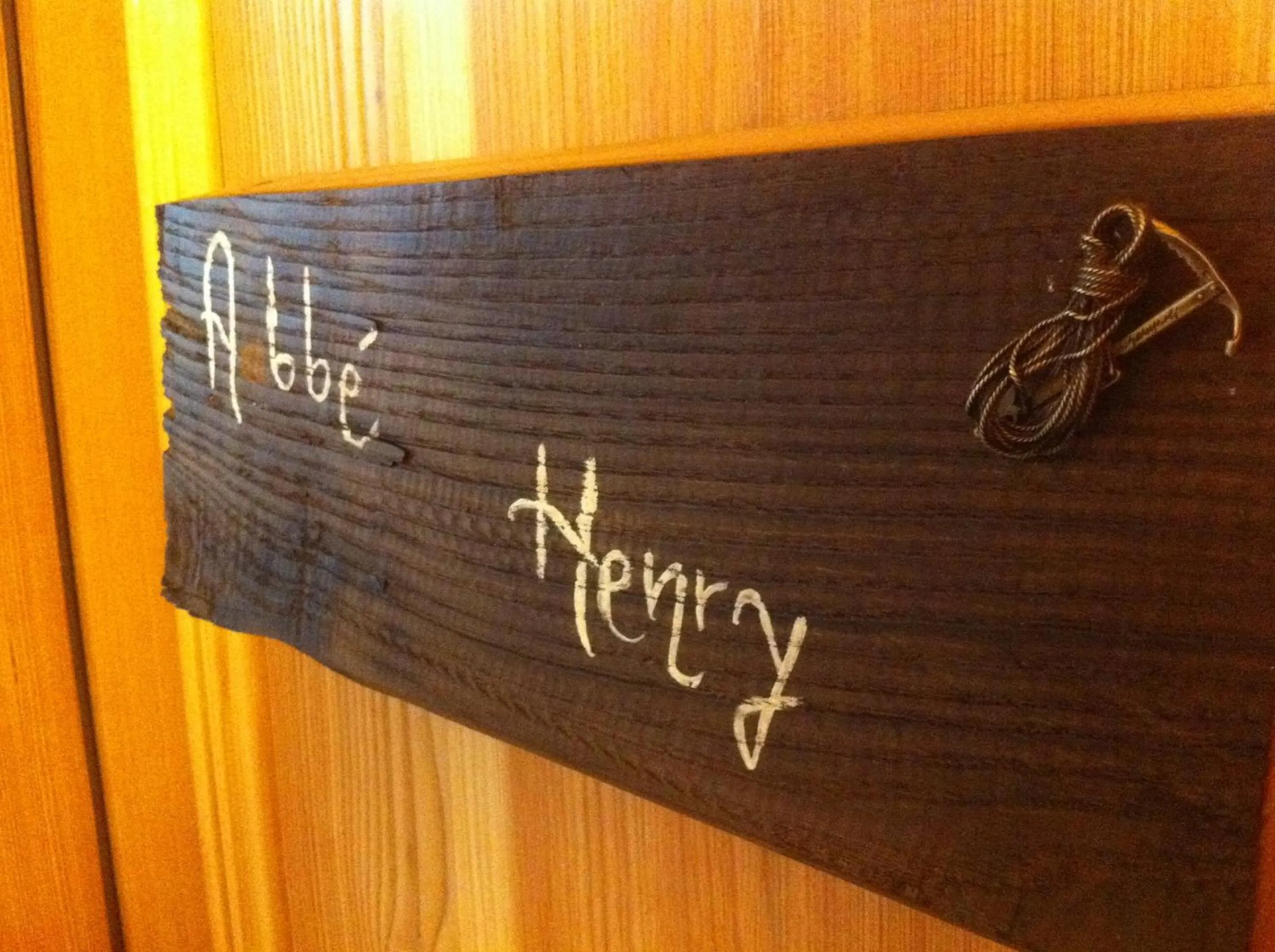 Decorative detail in Alpe Rebelle