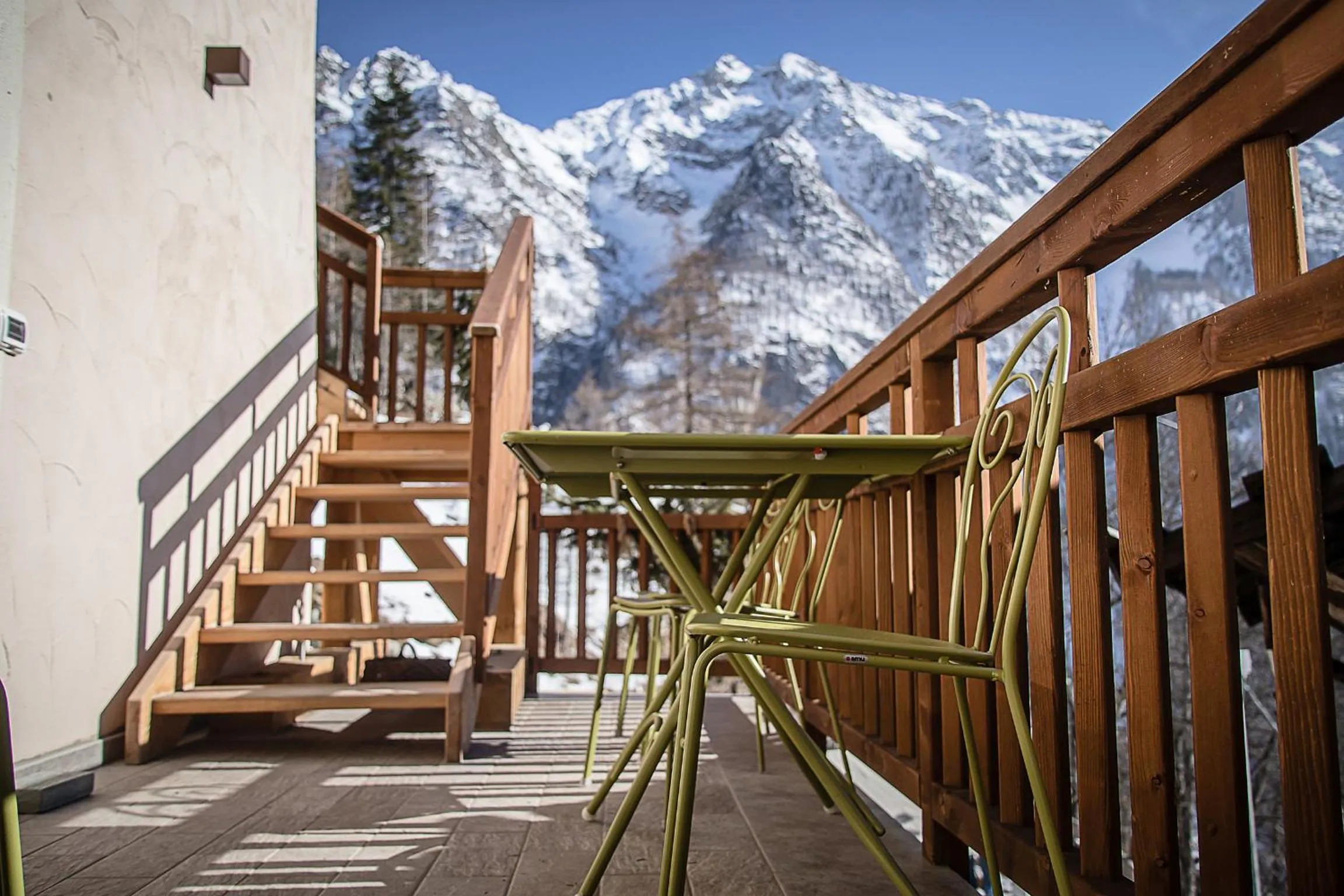Balcony/Terrace in Alpe Rebelle