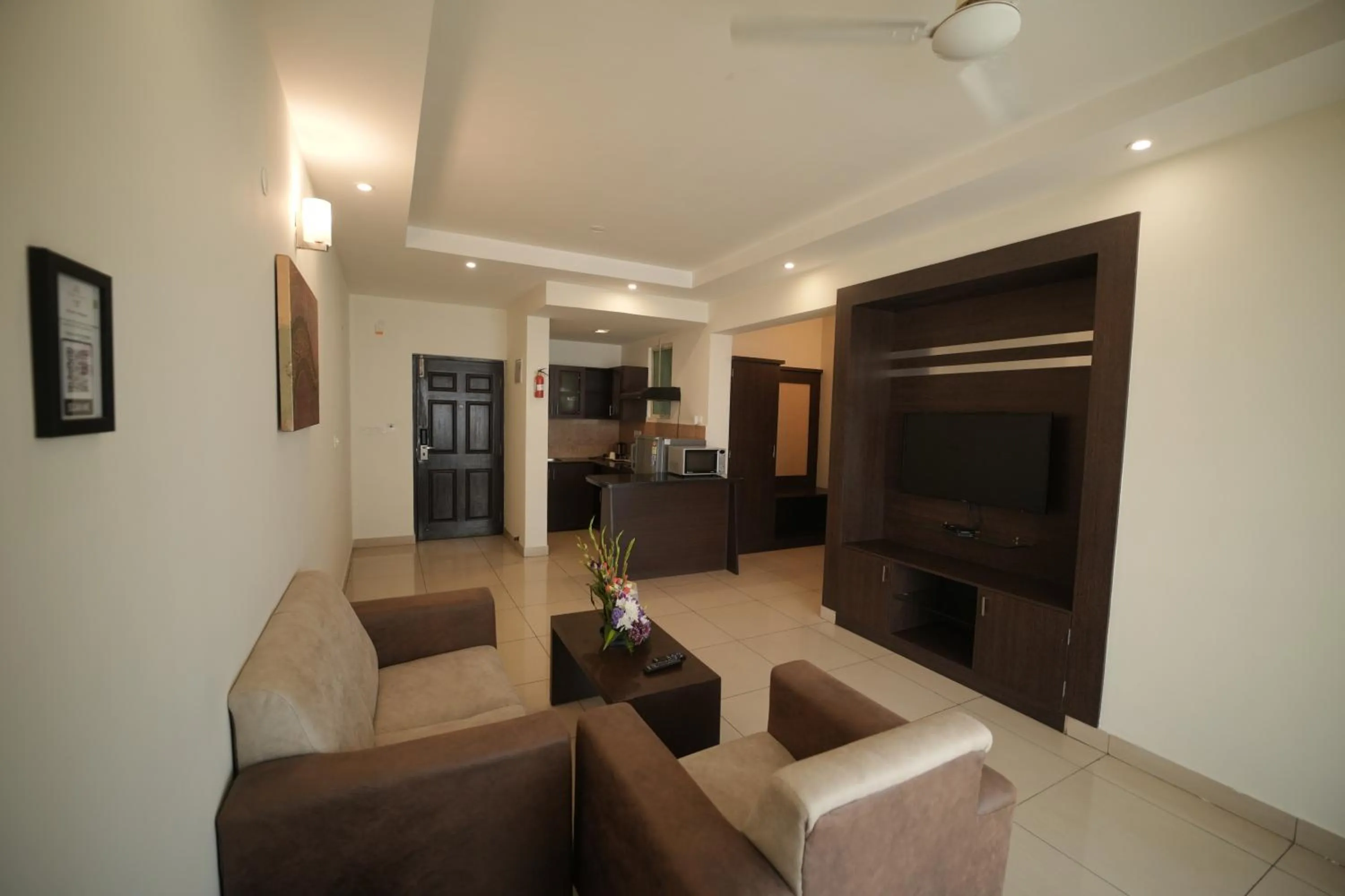 Living room in Hotel Nagarjuna Suites
