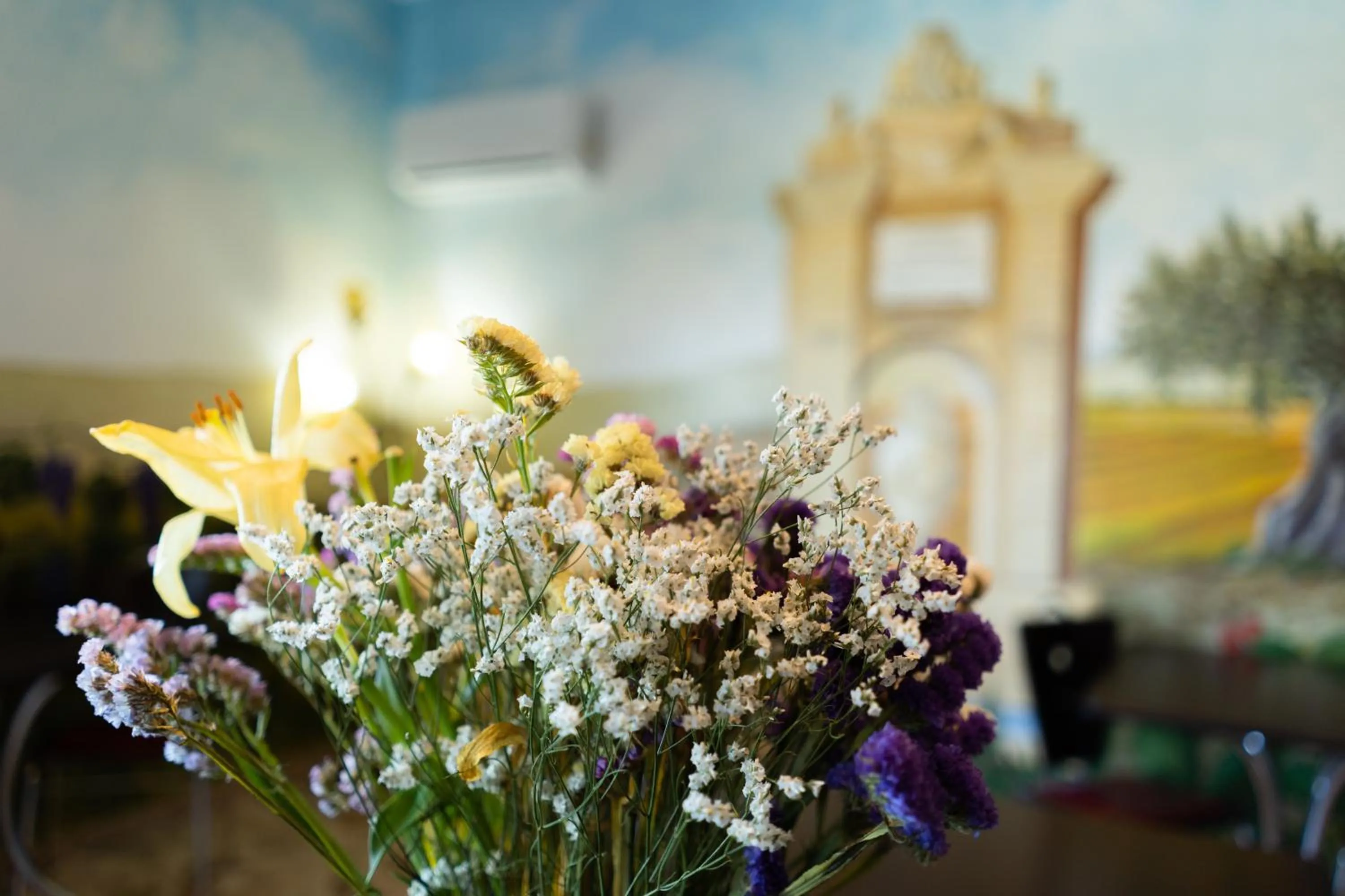 Decorative detail in Camagna Country House