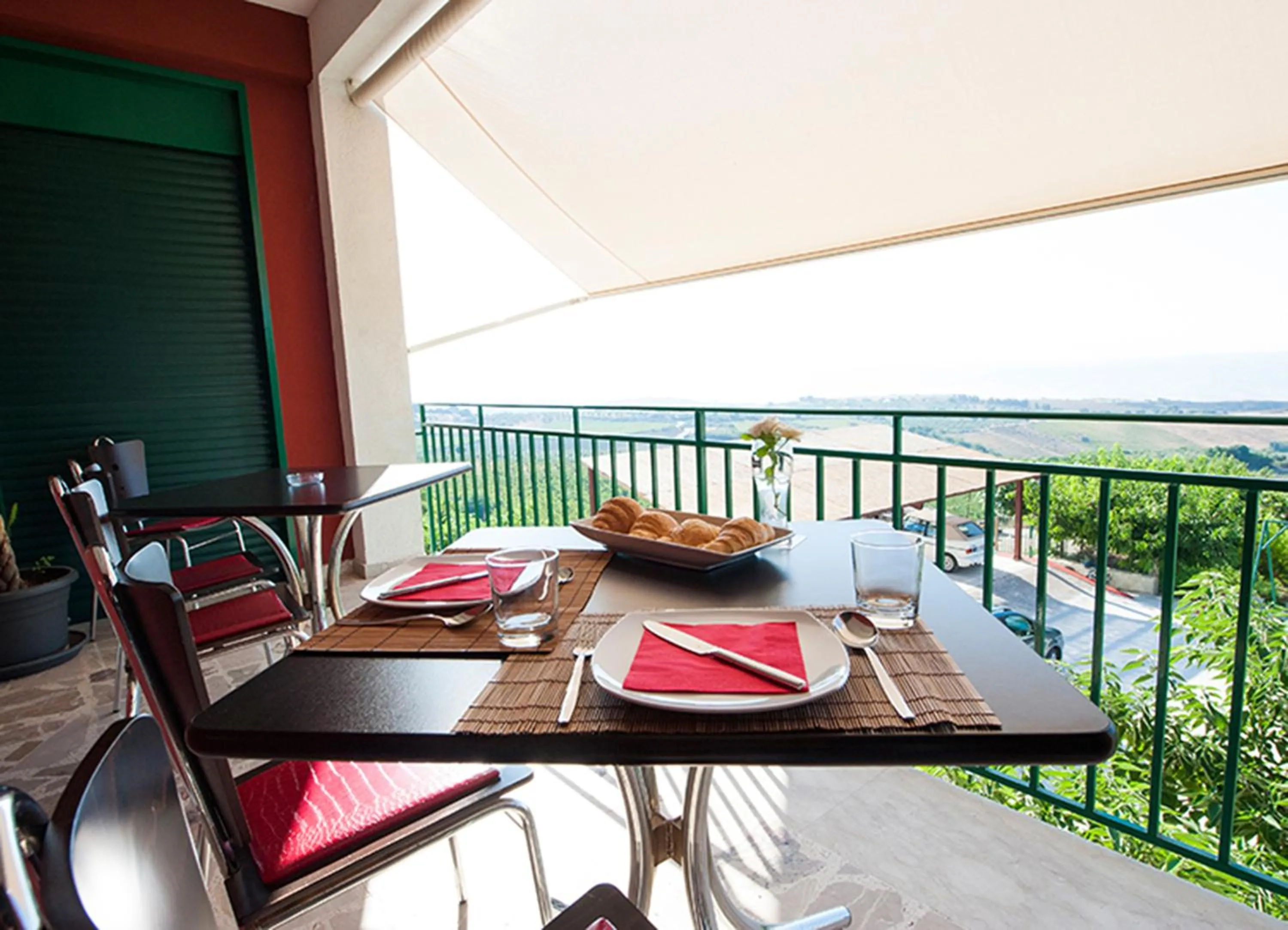 Balcony/Terrace in Camagna Country House