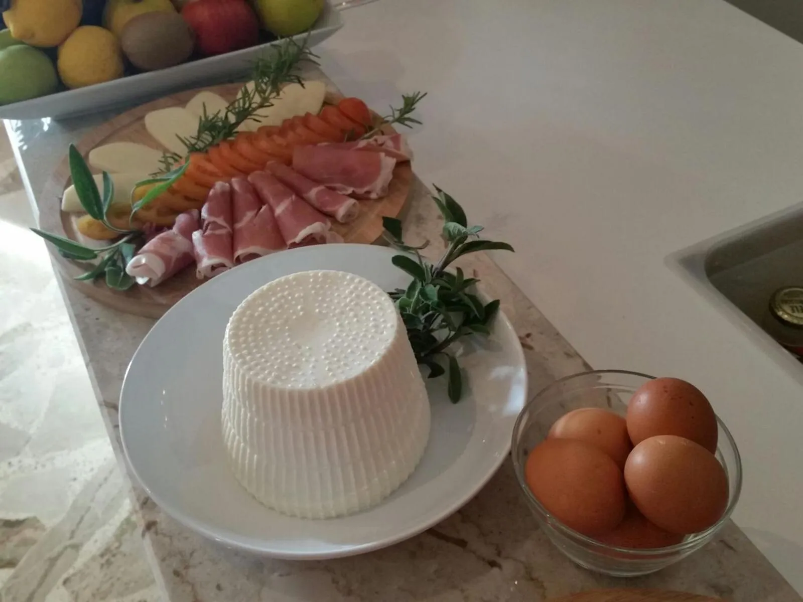 Food and drinks in Camagna Country House