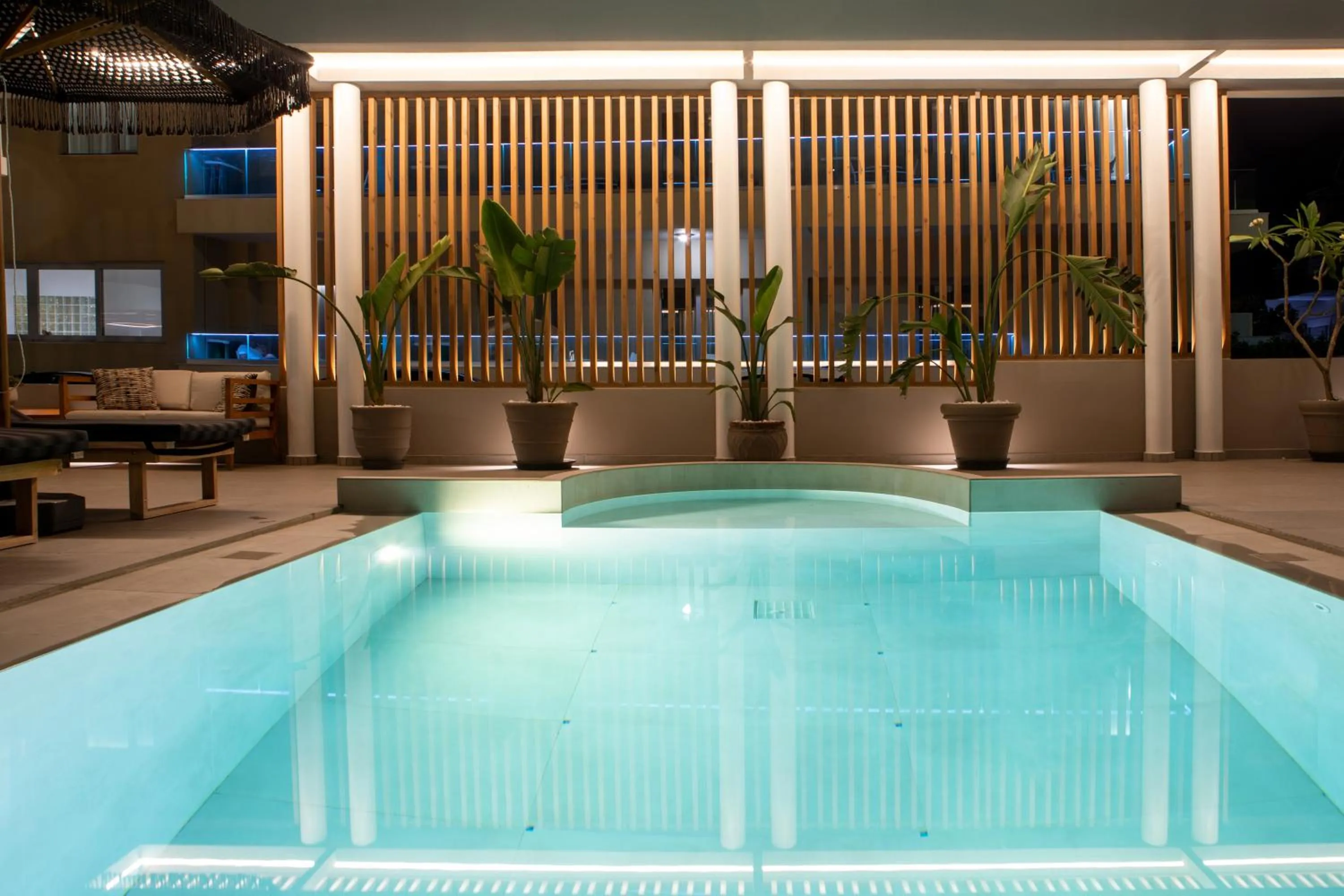 Swimming pool in Ammos Suites