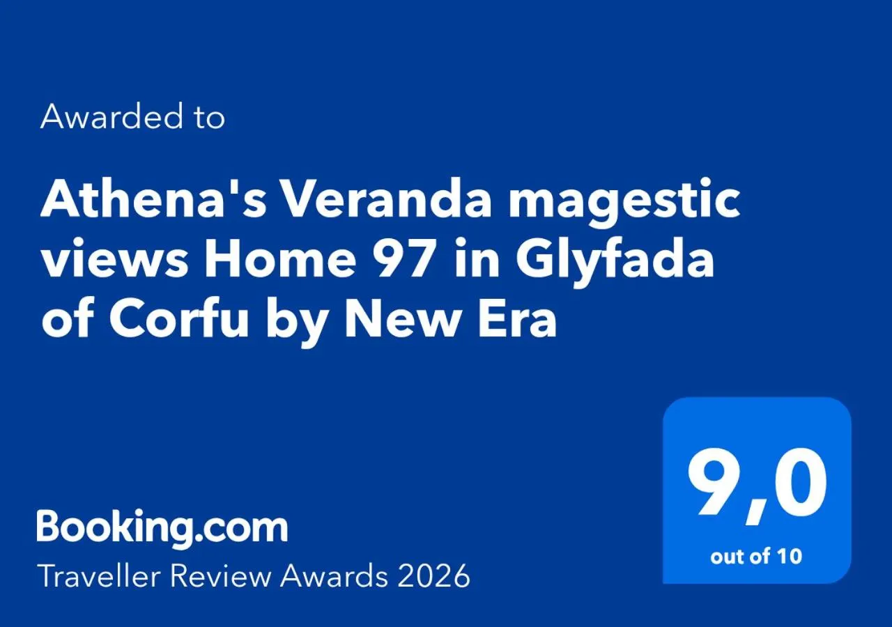 Athena's Veranda magestic views Home 97 in Glyfada of Corfu by New Era