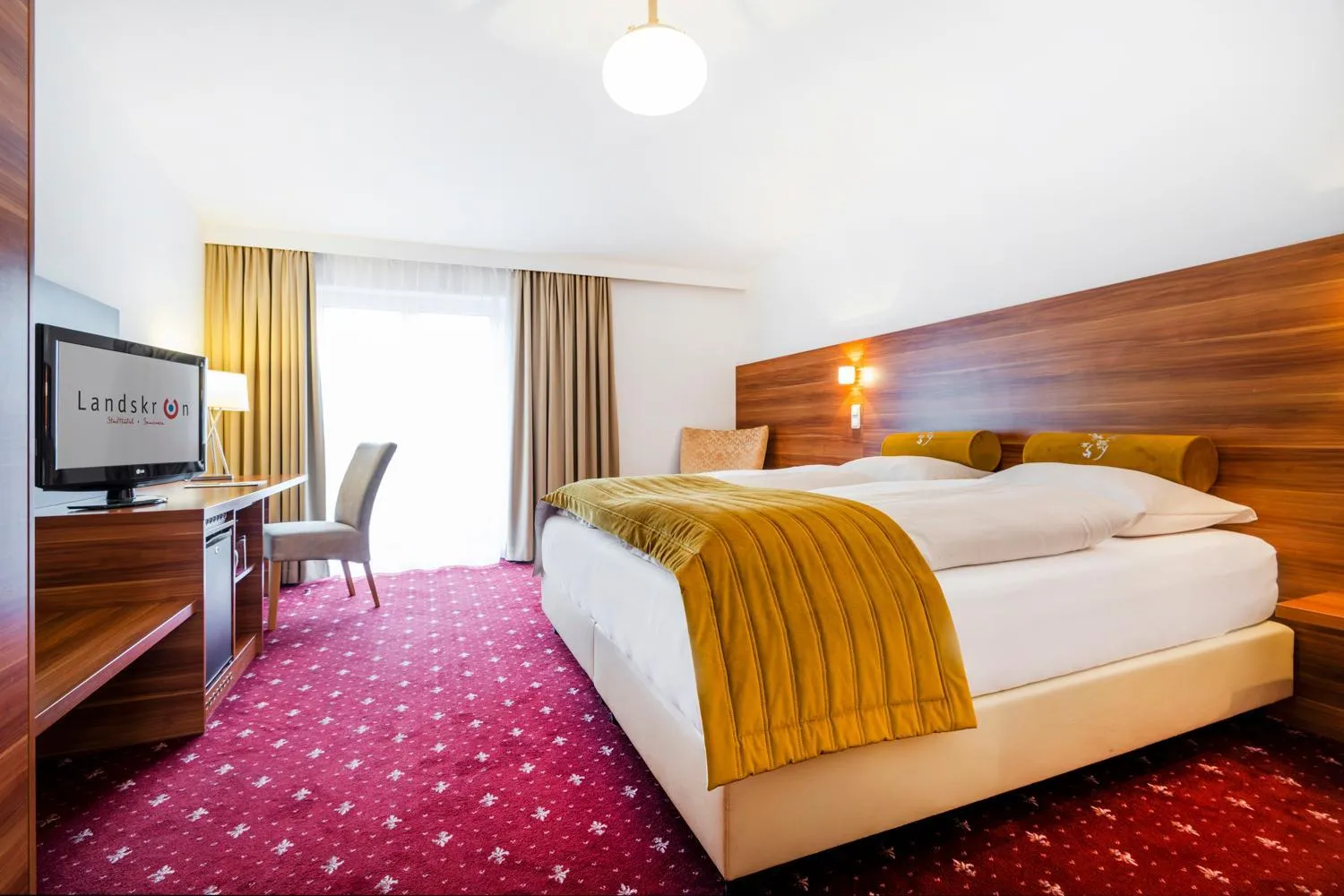 Photo of the whole room, Bed in Hotel Landskron