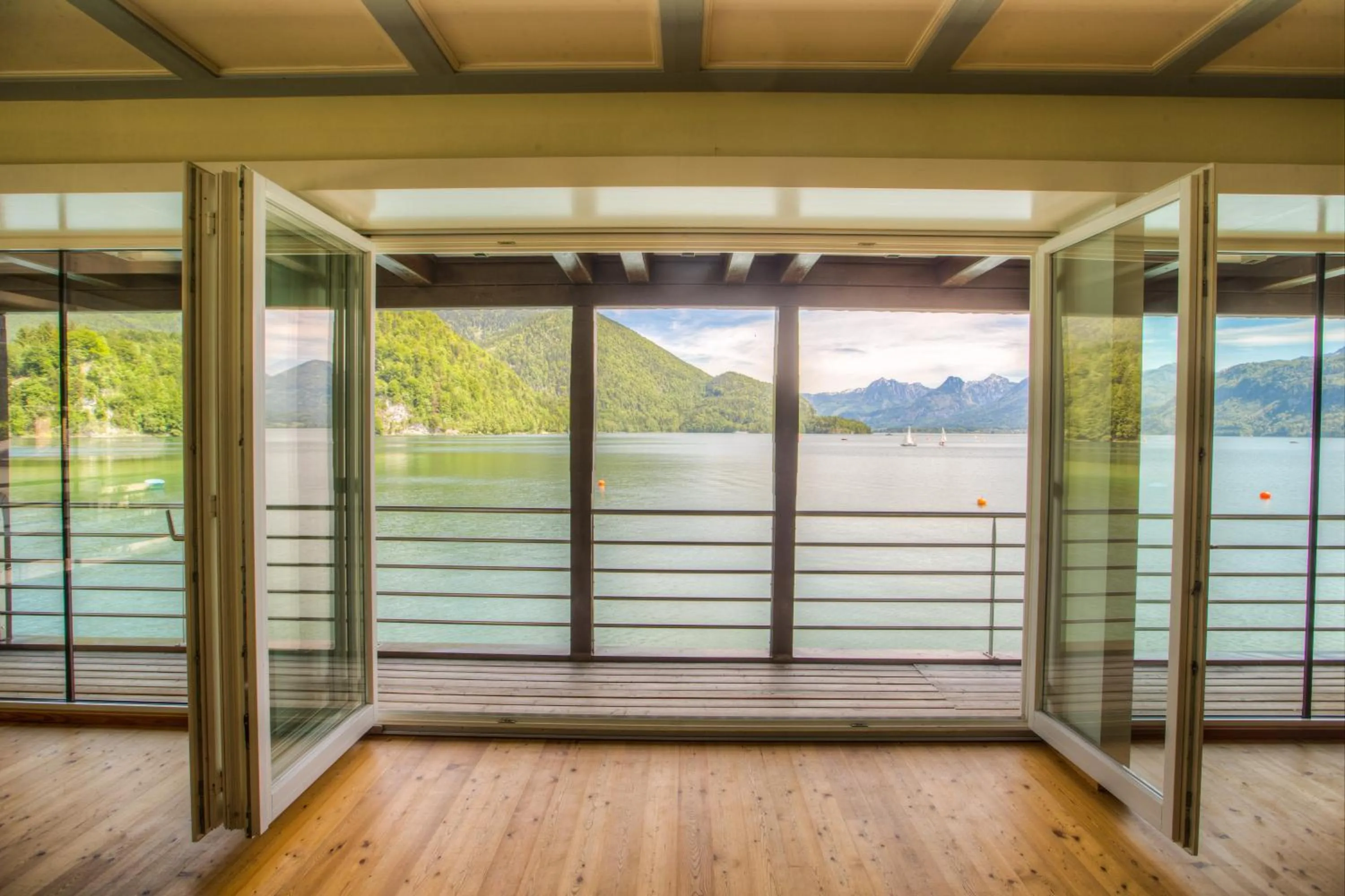 View (from property/room) in Seehotel Billroth