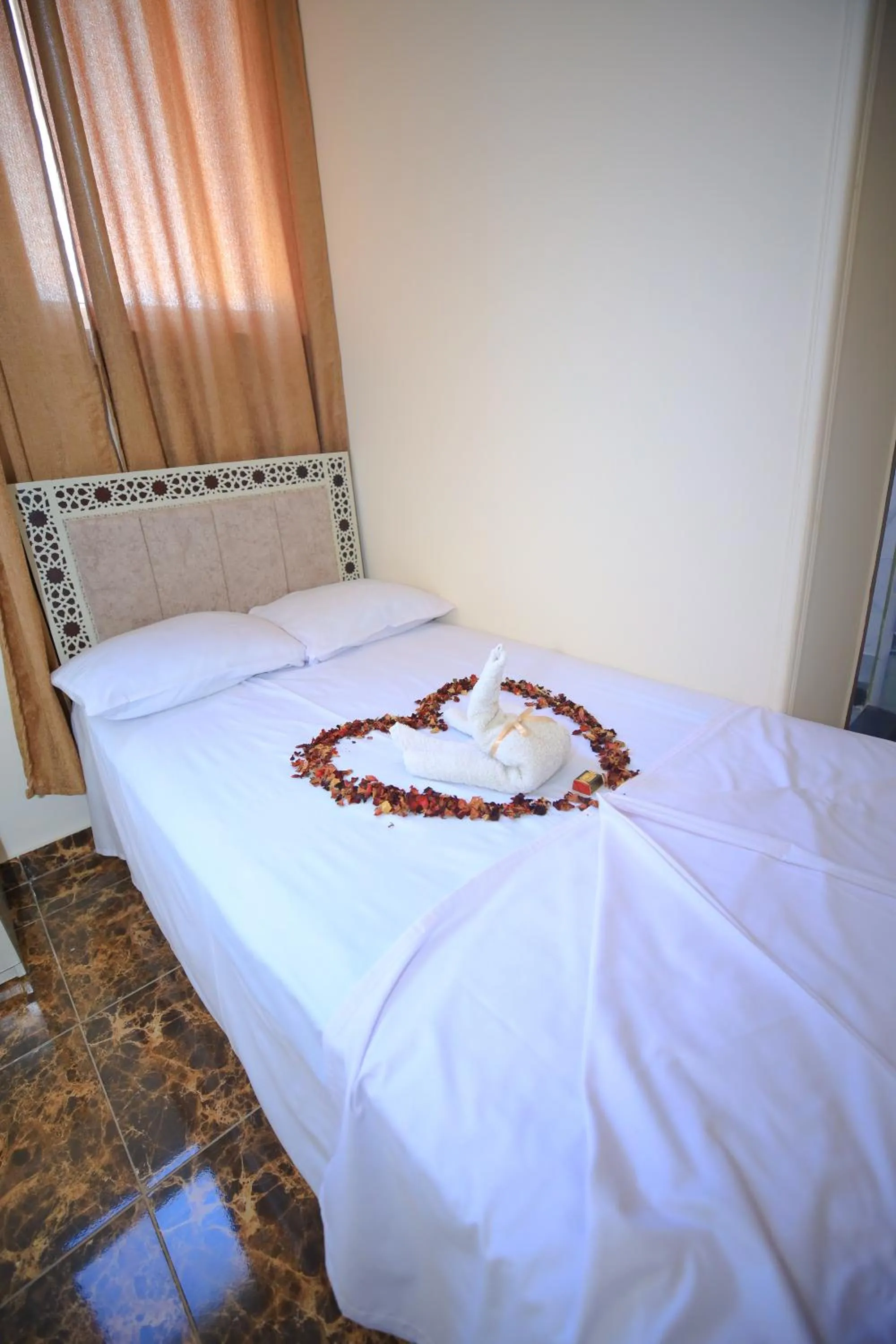 Bed in El Khalil Pyramids View Inn